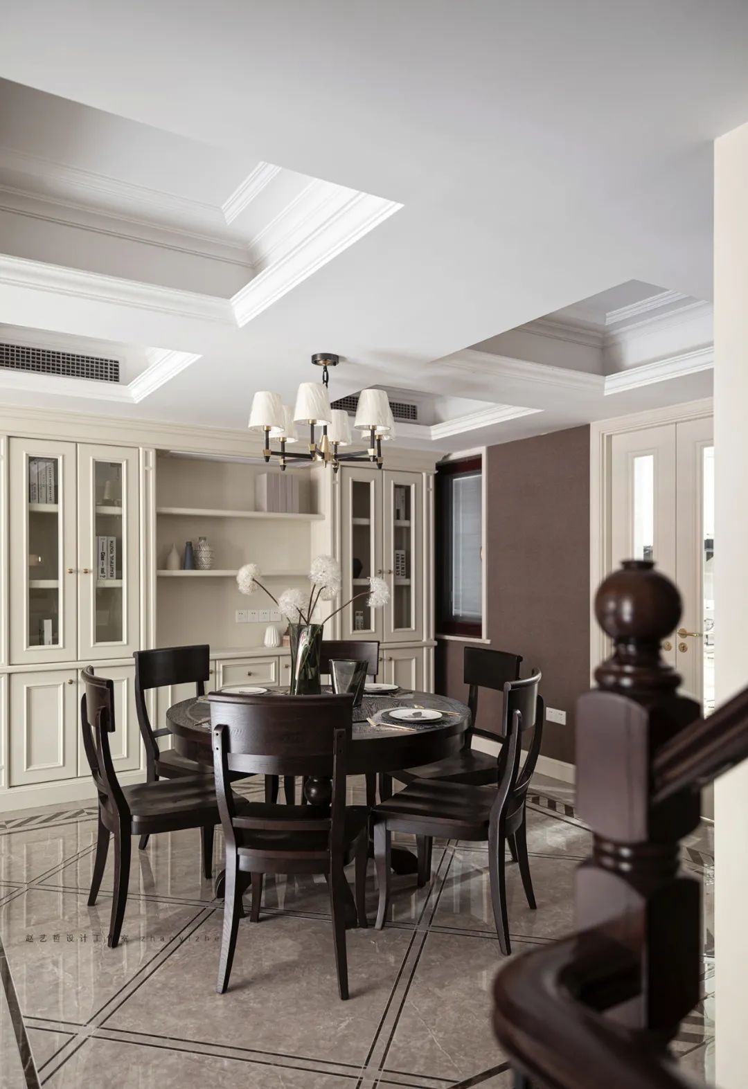 美式别墅设计丨中国杭州丨赵艺哲设计工作室-11