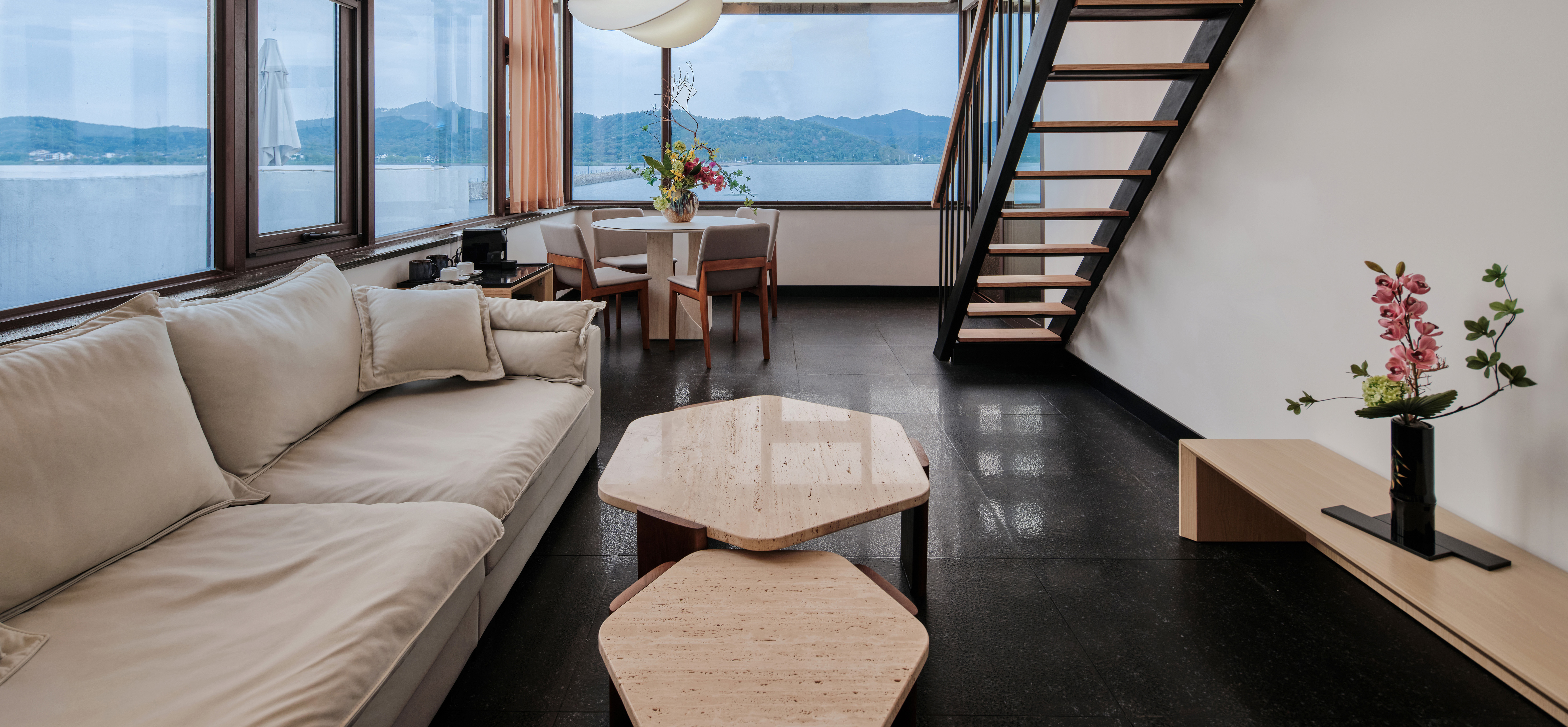 汐留屋私汤临湖民宿丨中国苏州丨海墁设计-67