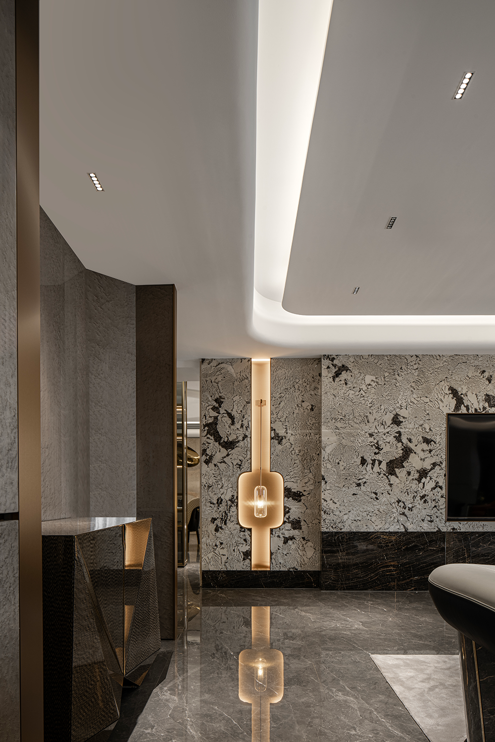 现代英伦隐奢大宅设计丨中国广东-12