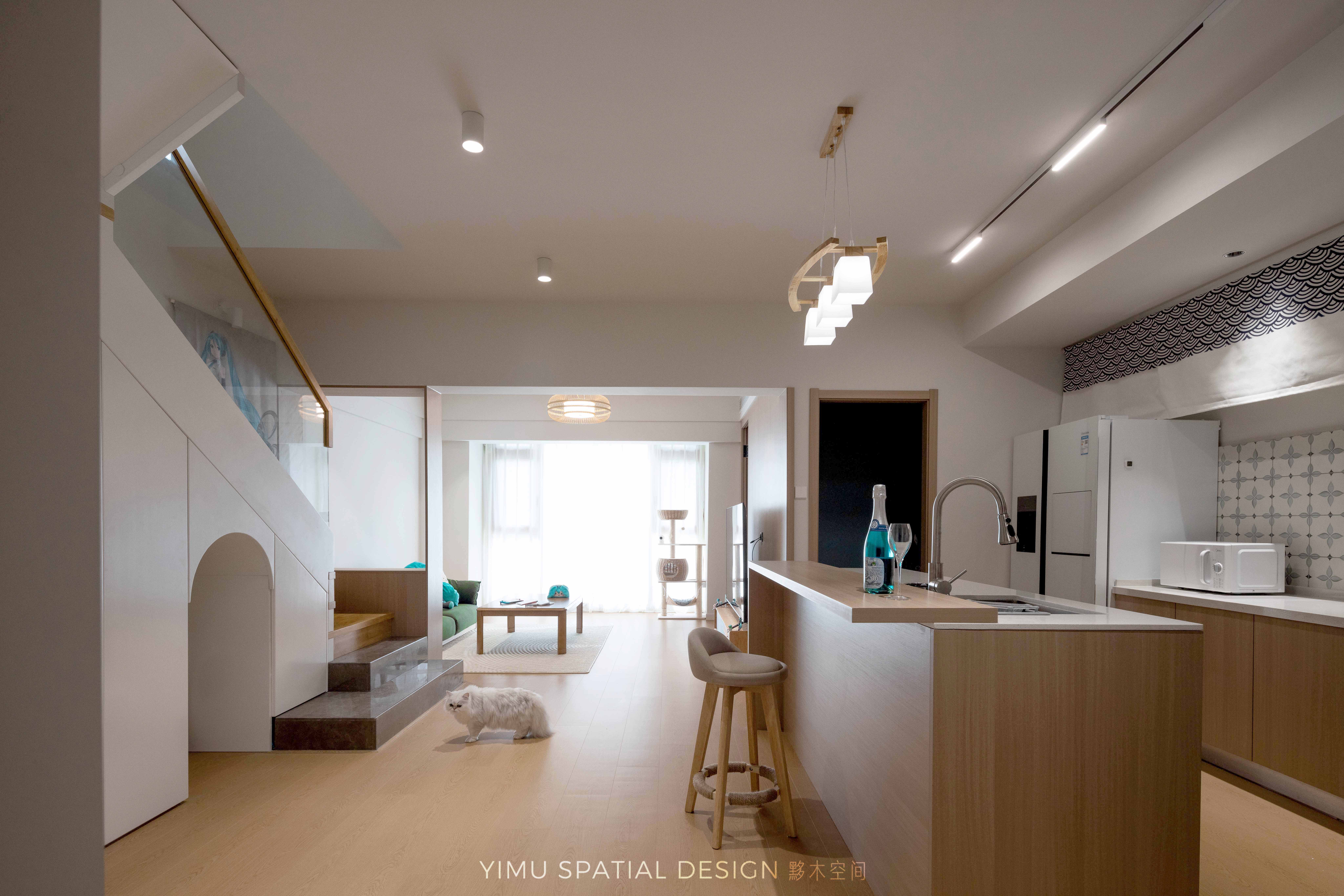 自然原木 LOFT丨中国合肥丨黟木空间设计-38