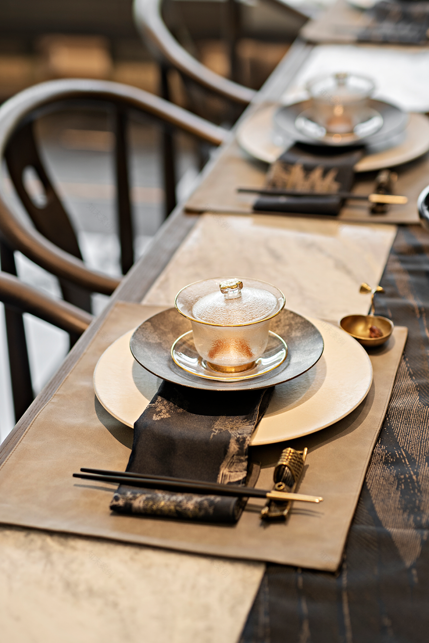 锦鲤游扬逐浪中 新中式大平层丨吴文粒,陆伟英-10