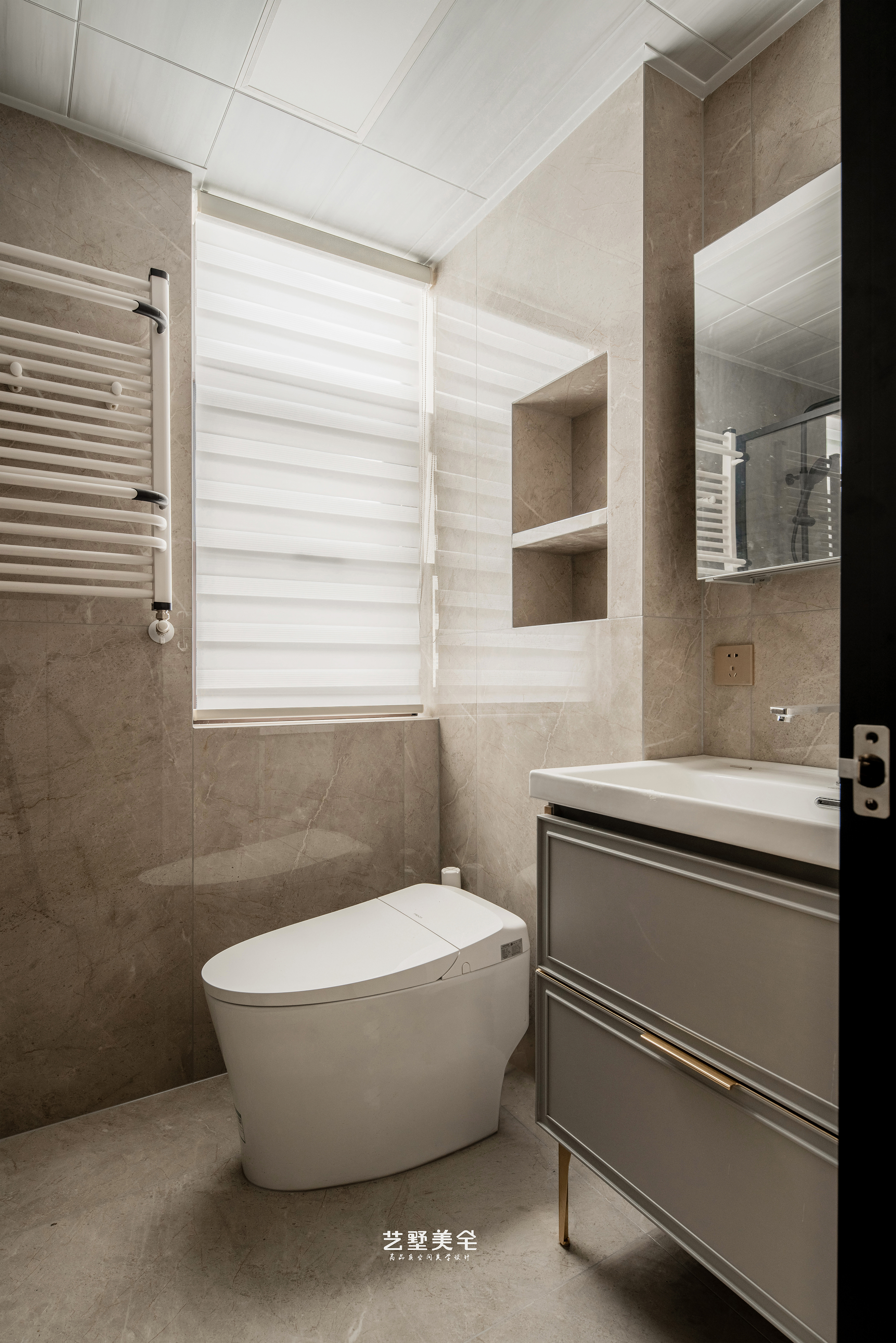 合肥锦绣淮苑奶油风设计改造丨中国合肥-64