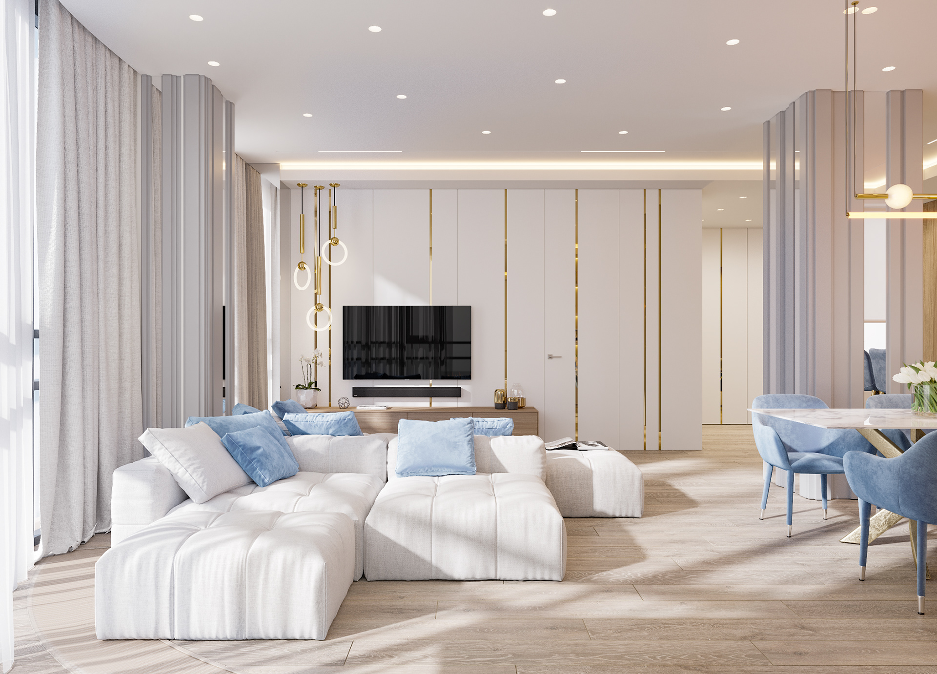 国外公寓（格拉夫奥洛夫,圣彼得堡）设计丨俄罗斯圣彼得堡-1