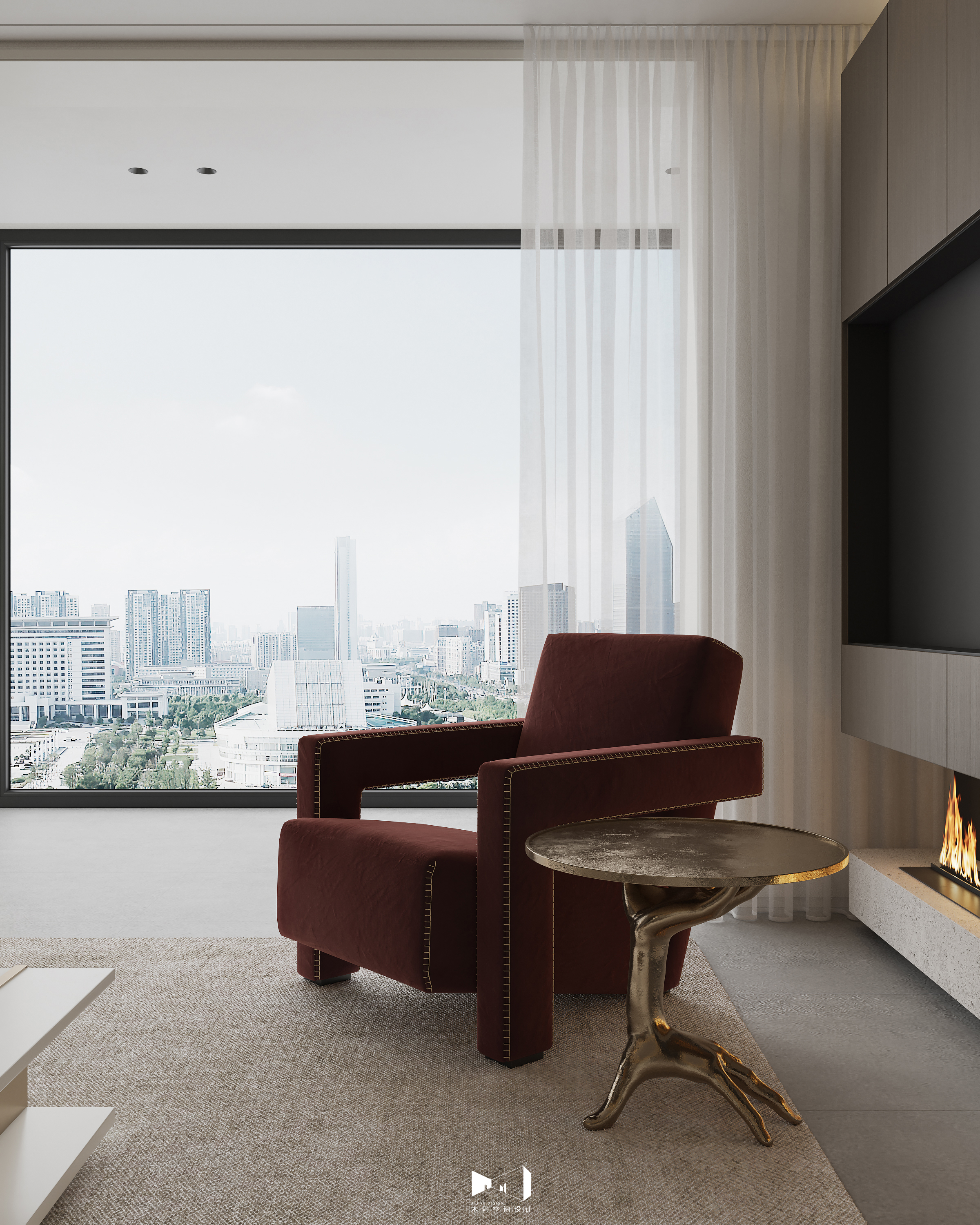 苏州金鸡湖 | 湖景平层 | 夏冬-5