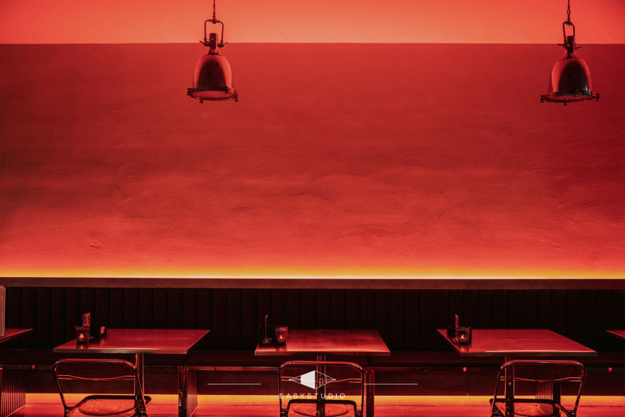 落日余晖下的鸟居烧鸟餐厅丨中国石家庄丨石家庄 EASY STUDIO-5