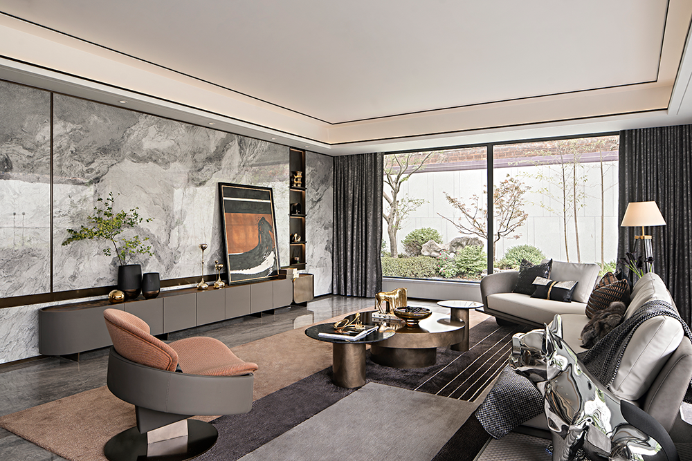 长沙现代中式豪宅丨中国长沙-3