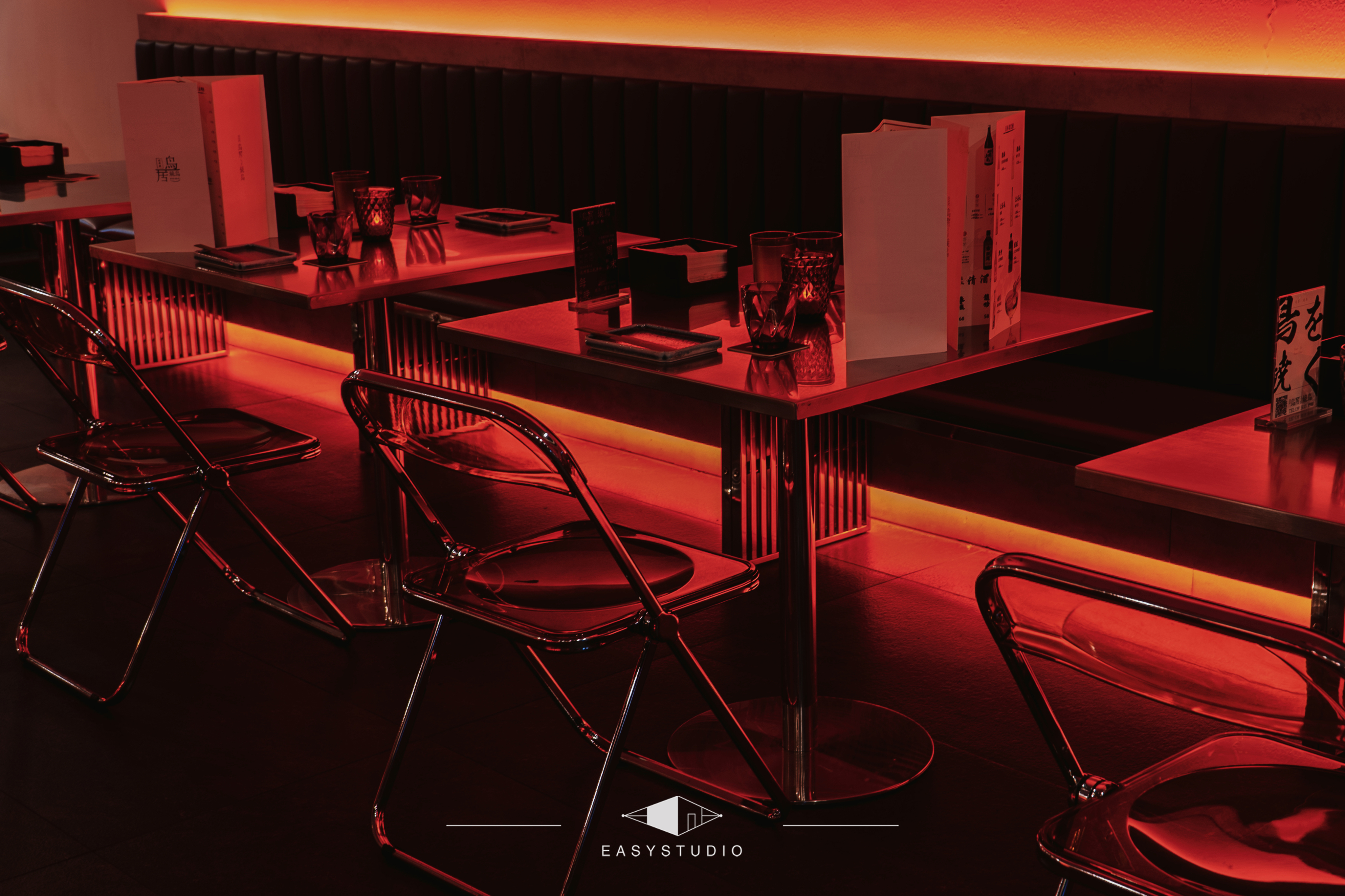 落日余晖下的鸟居烧鸟餐厅丨中国石家庄丨石家庄 EASY STUDIO-18