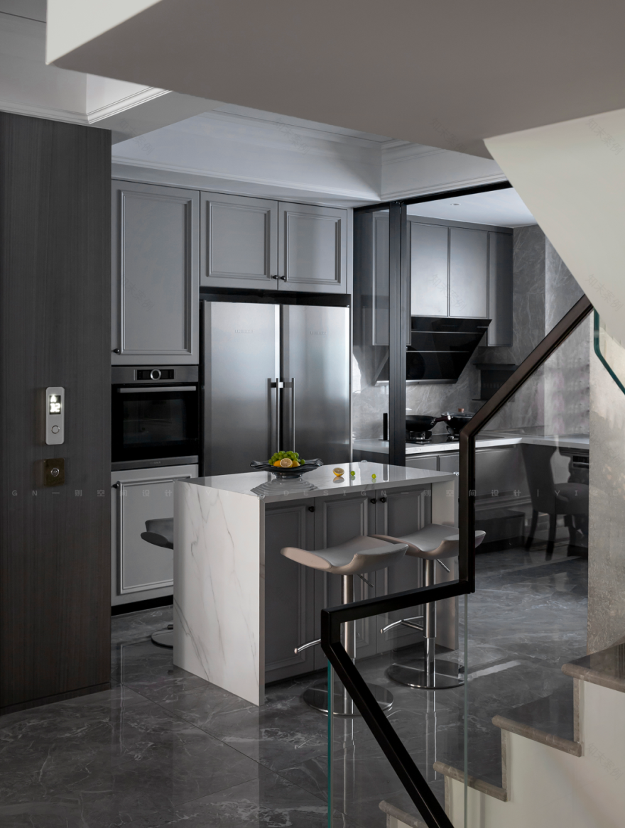 浙江杭州现代美式排屋设计丨中国杭州丨赵艺哲设计工作室-19