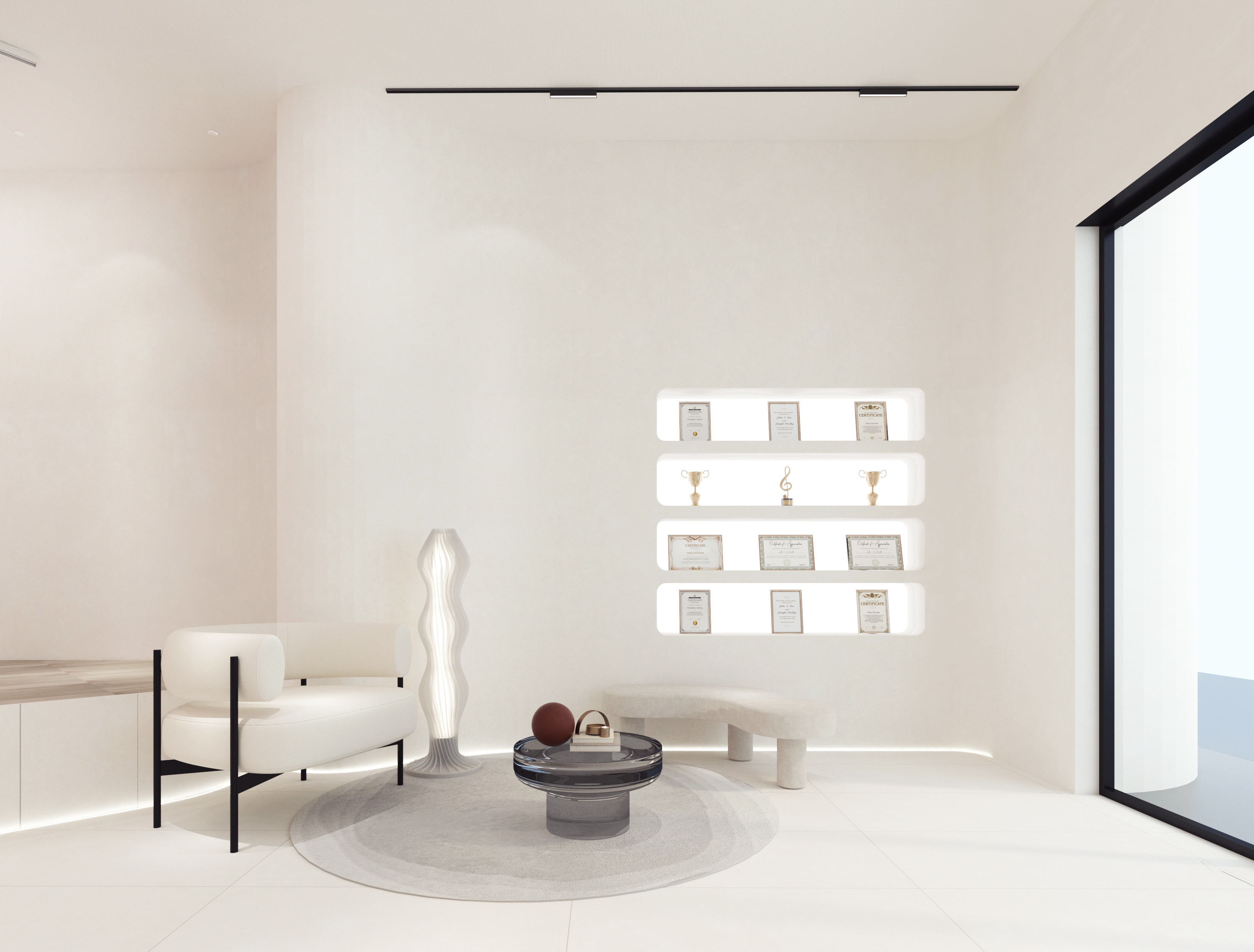 吾澈音乐极简空间设计-10