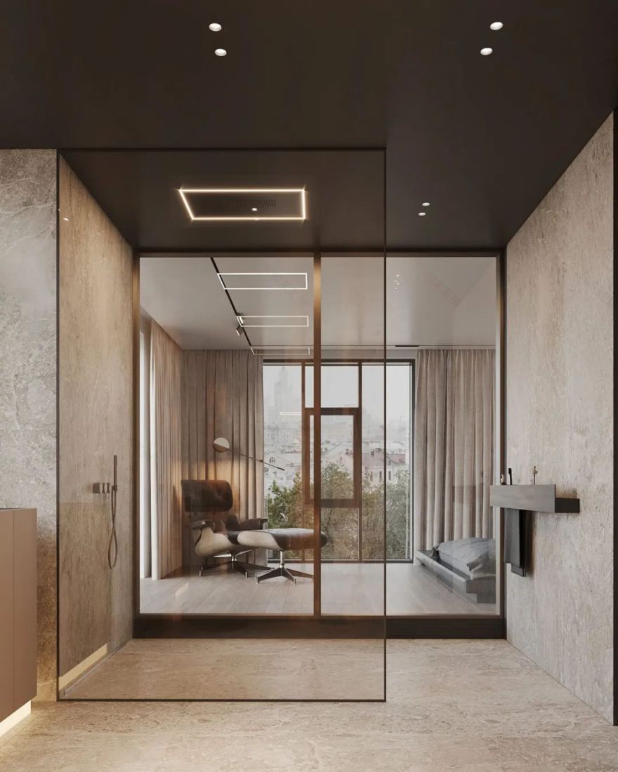 上海顶层复式低调奢华设计丨中国上海-22