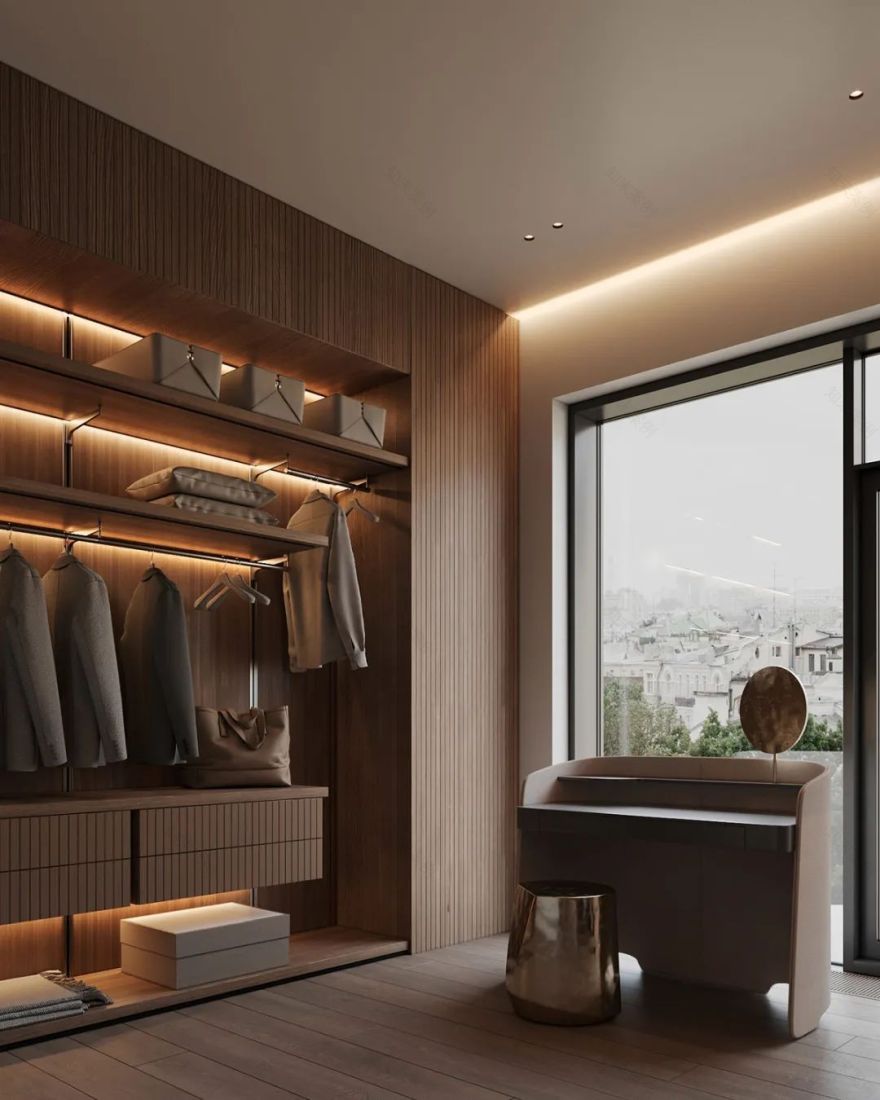 上海顶层复式低调奢华设计丨中国上海-36