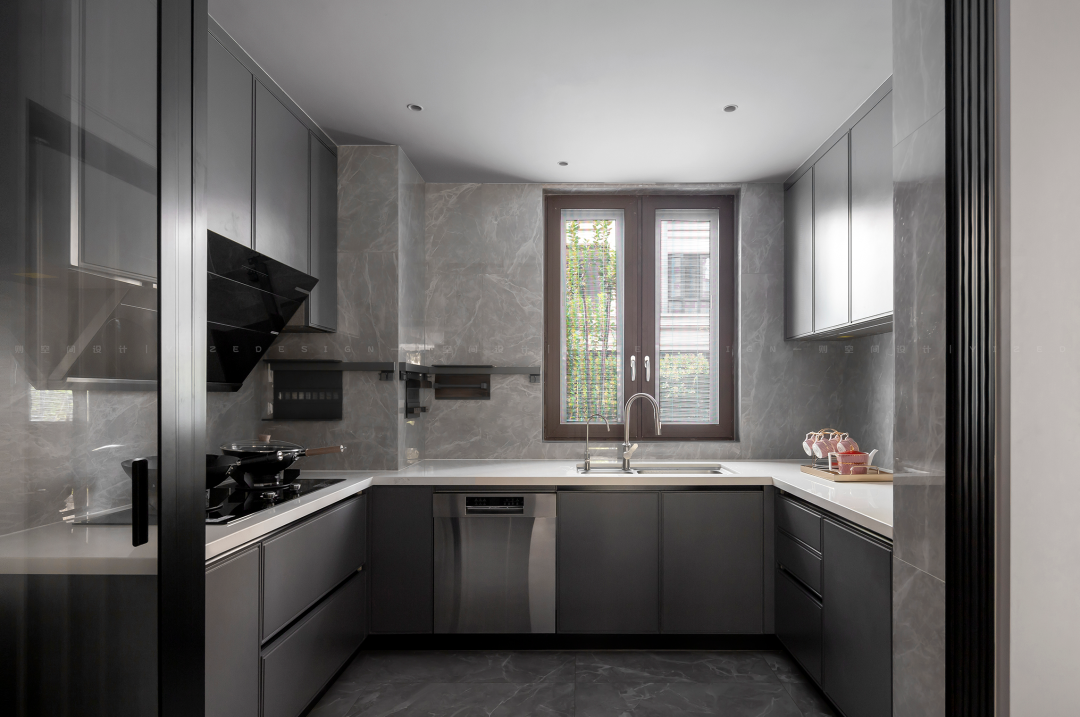 浙江杭州现代美式排屋设计丨中国杭州丨赵艺哲设计工作室-21