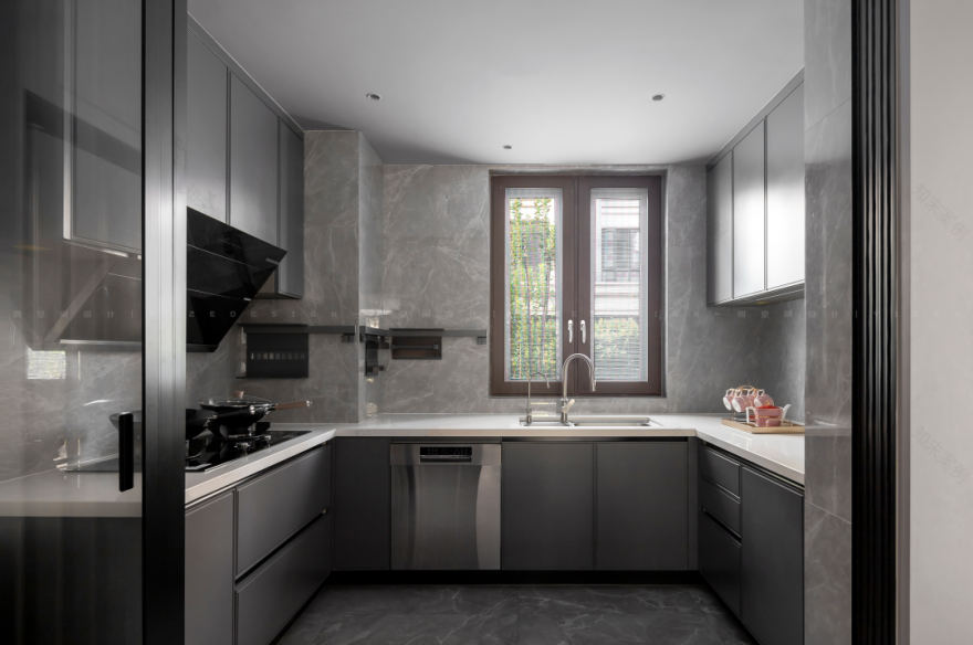 浙江杭州现代美式排屋设计丨中国杭州丨赵艺哲设计工作室-21