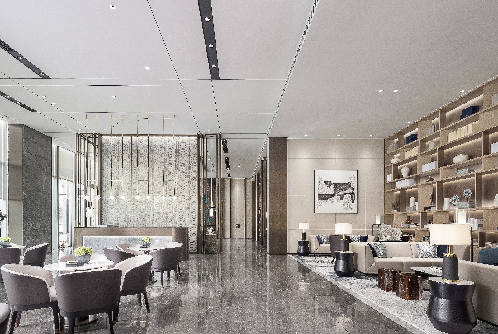 其境设计丨中海万锦世家营销中心-12