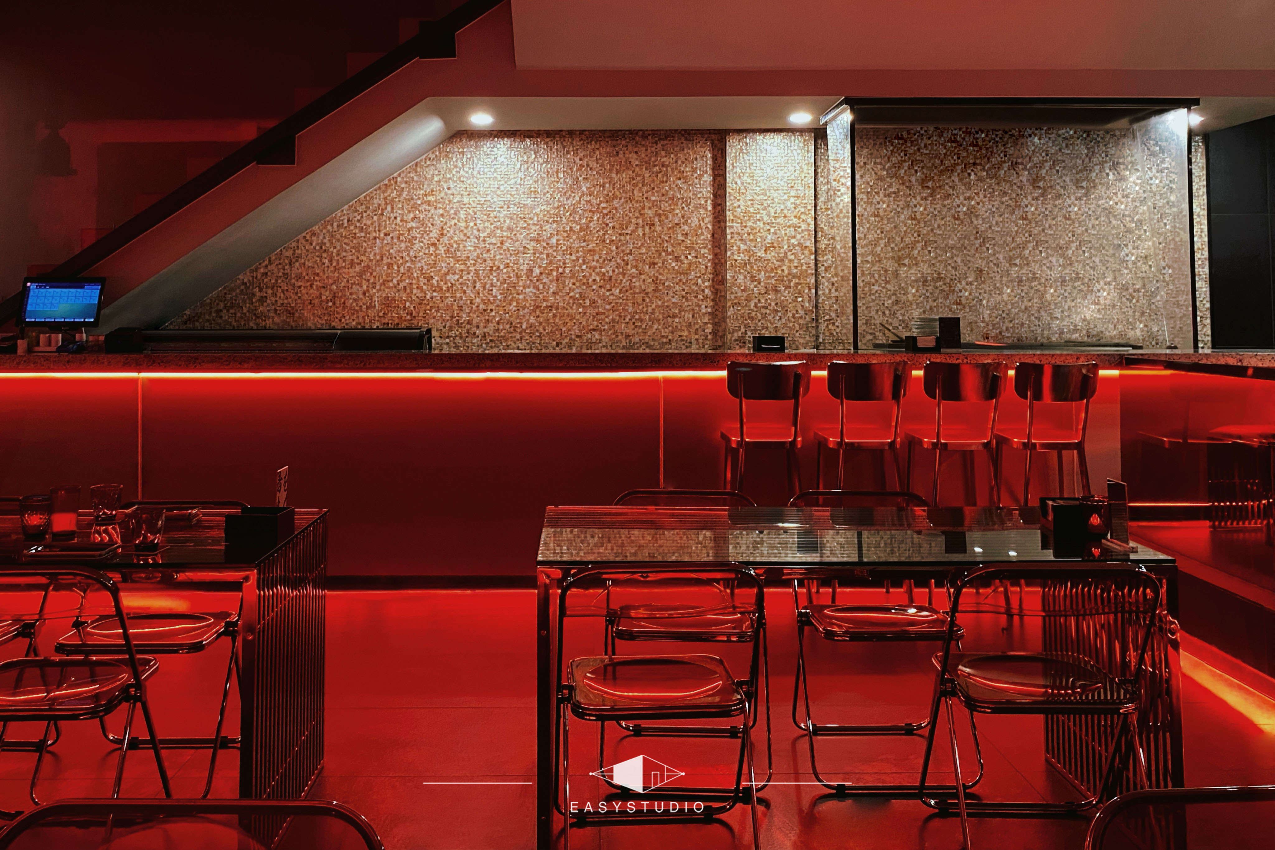 落日余晖下的鸟居烧鸟餐厅丨中国石家庄丨石家庄 EASY STUDIO-13