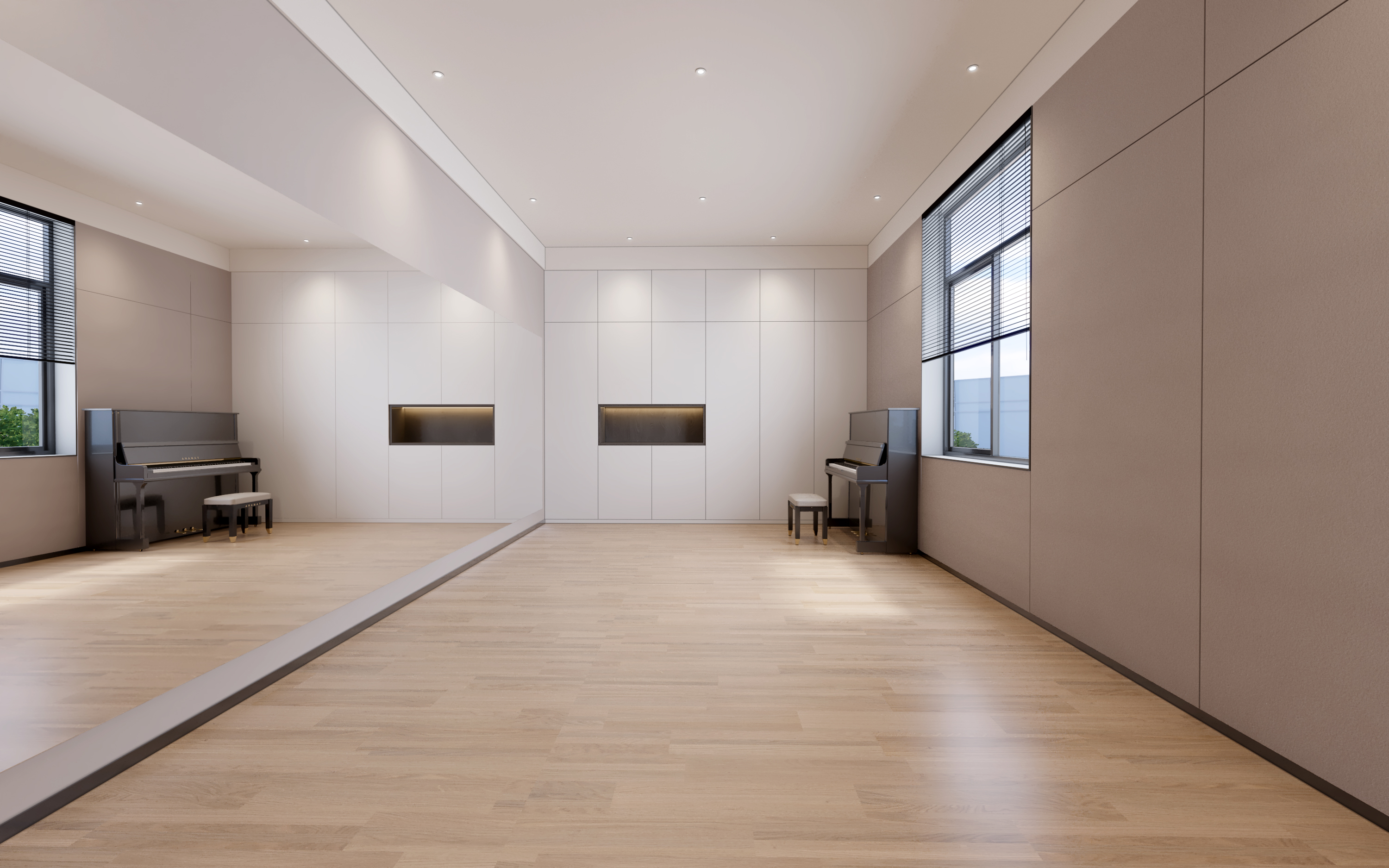 吾澈音乐极简空间设计-15