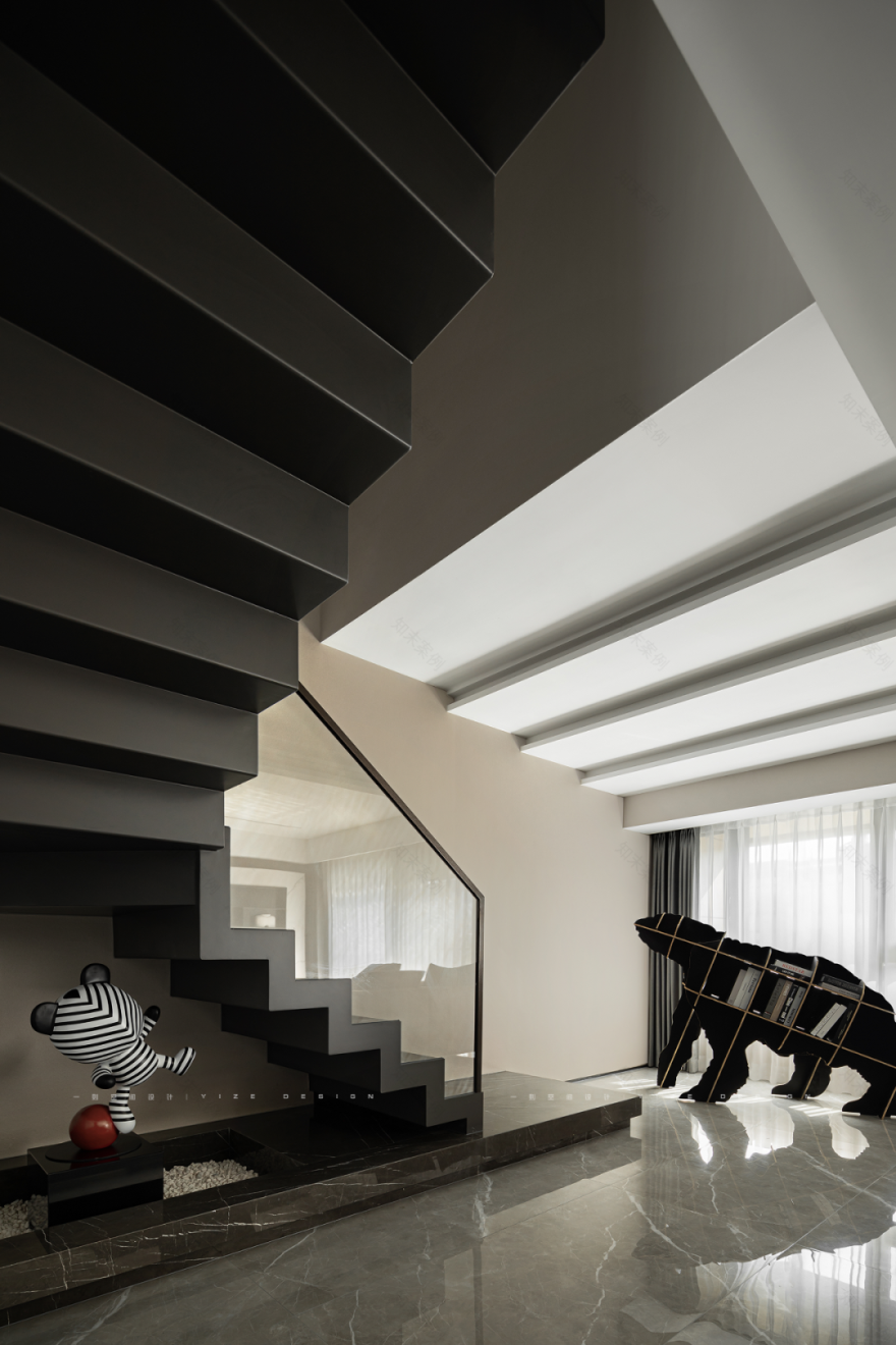 水墨韵律 · 杭州 250㎡现代跃层设计丨中国杭州-28