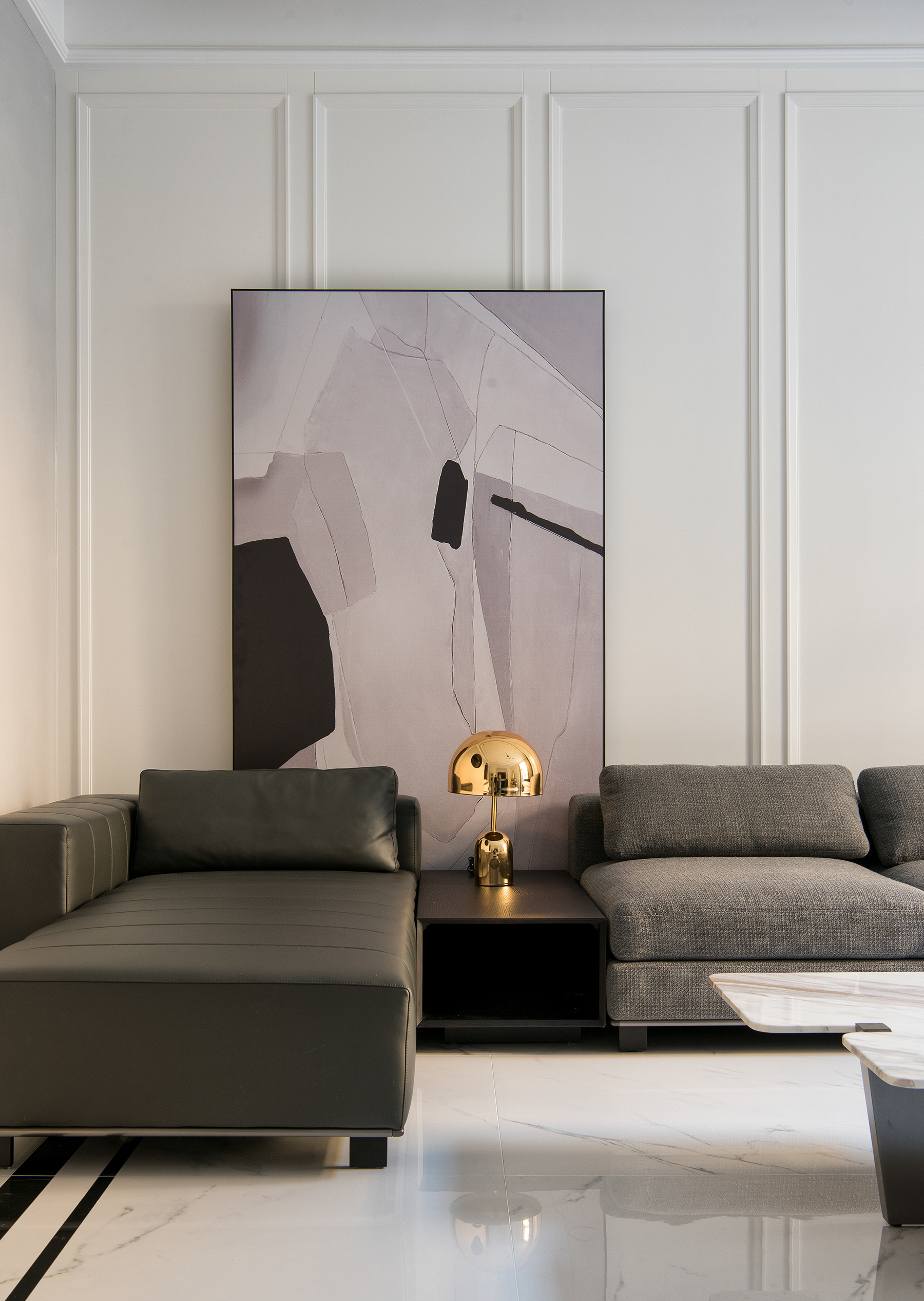 融信大卫城轻奢法式宅邸丨中国福州丨合物空间设计-17