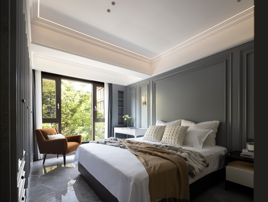 浙江杭州现代美式排屋设计丨中国杭州丨赵艺哲设计工作室-23