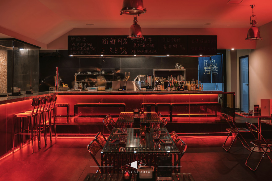 落日余晖下的鸟居烧鸟餐厅丨中国石家庄丨石家庄 EASY STUDIO-2