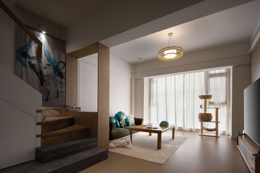 自然原木 LOFT丨中国合肥丨黟木空间设计-14