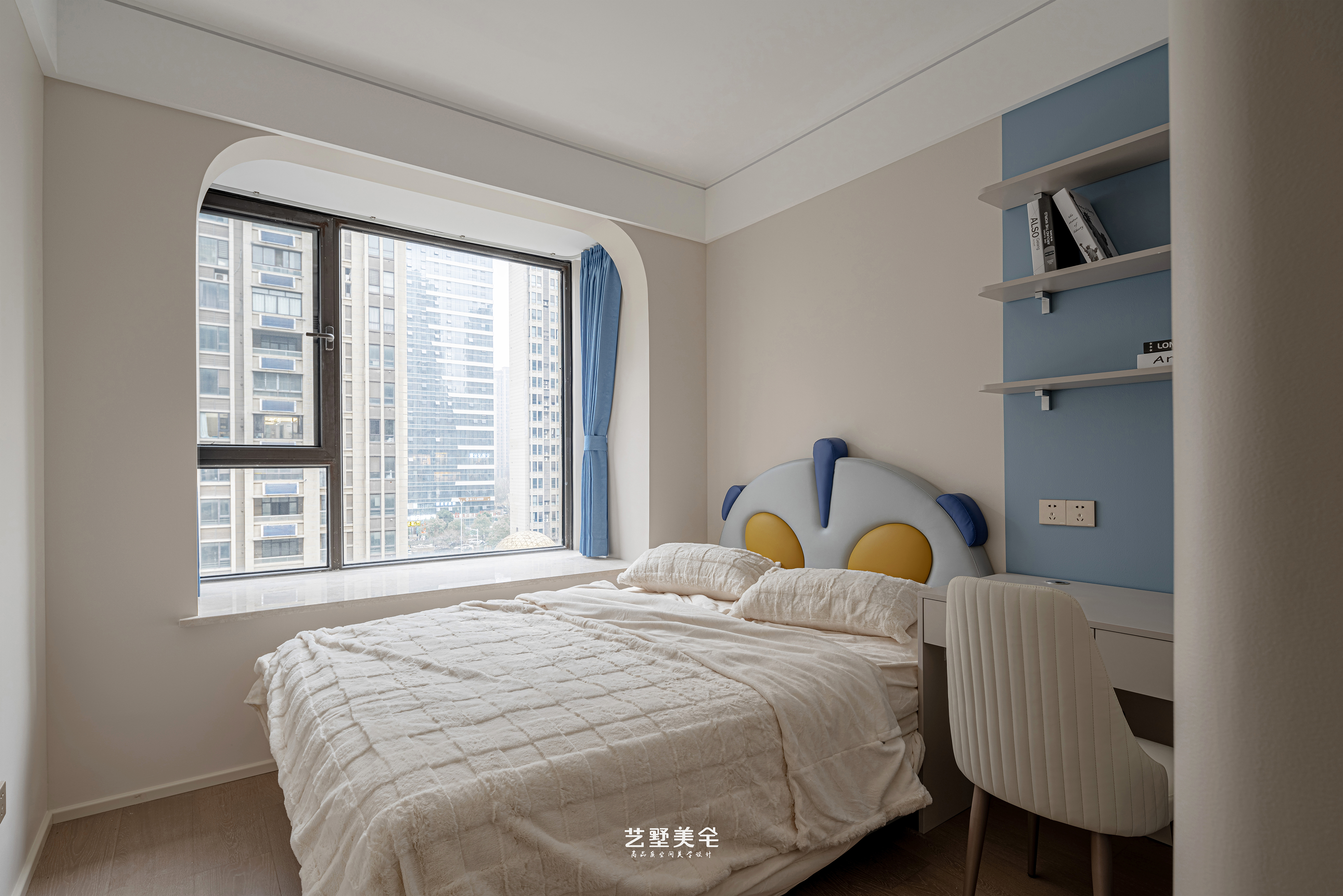 合肥锦绣淮苑奶油风设计改造丨中国合肥-60