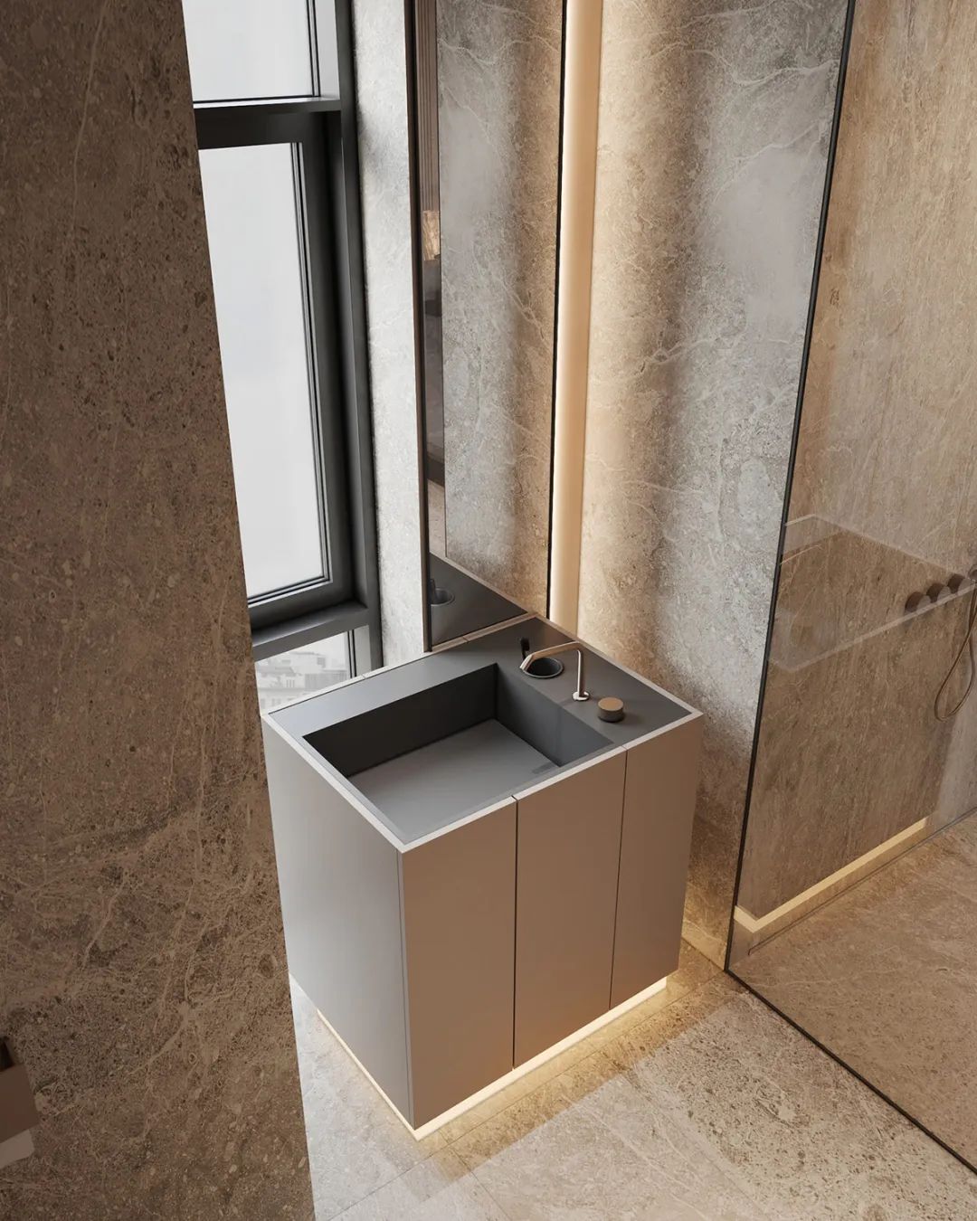 上海顶层复式低调奢华设计丨中国上海-25