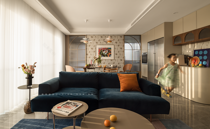 杭州混搭风平层设计丨中国杭州丨赵艺哲设计工作室-37