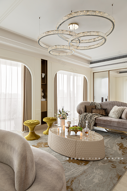 简约法式跃层豪宅丨中国杭州丨赵艺哲设计工作室-23