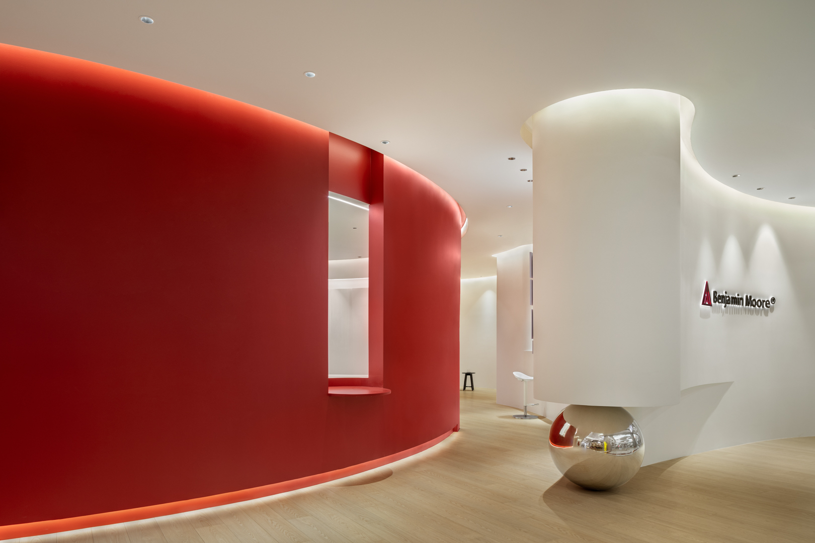 本杰明·摩尔色彩艺术体验中心丨上海众合铂纳空间设计-2