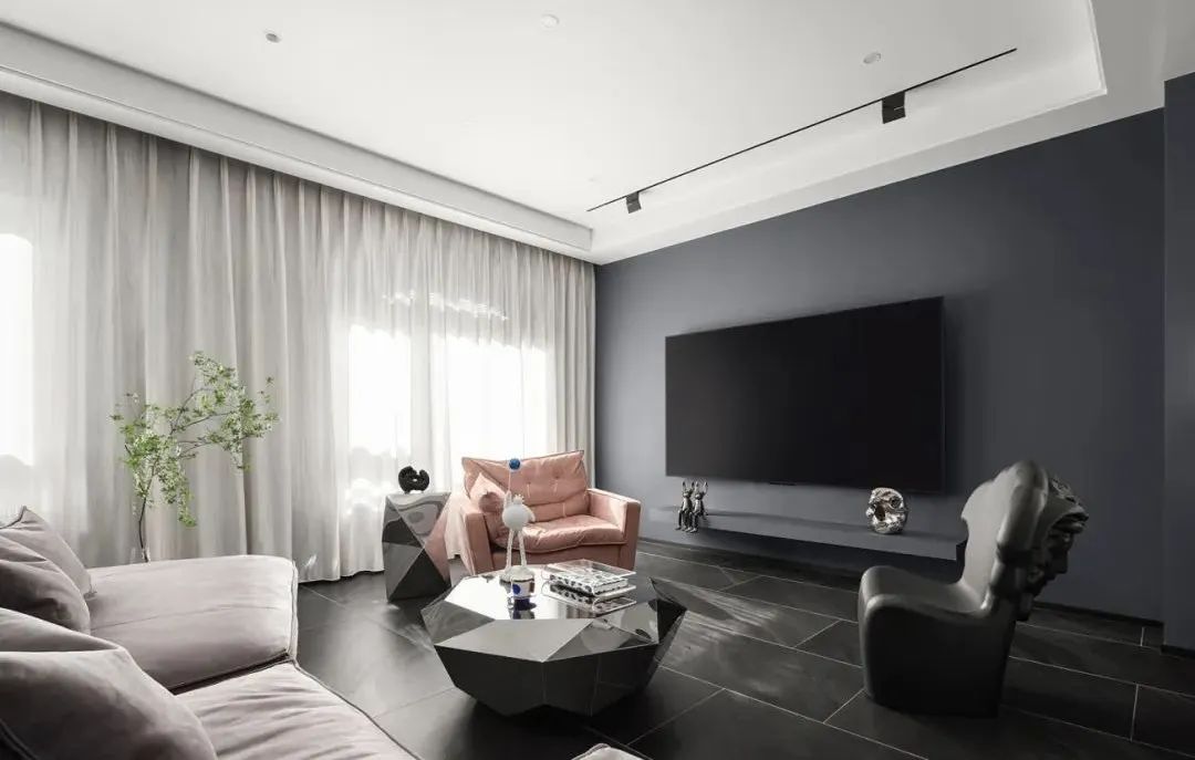 暗调之魅 · 现代简约家居设计新解-9