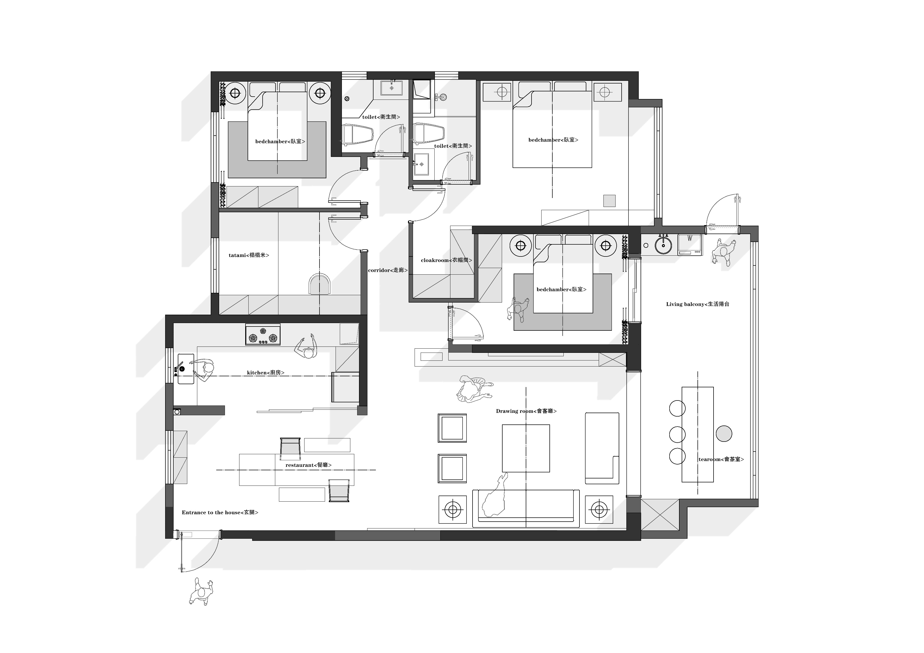 山东碧桂园·国岳府 180 平大平层设计丨中国山东丨众合铂纳空间设计-24