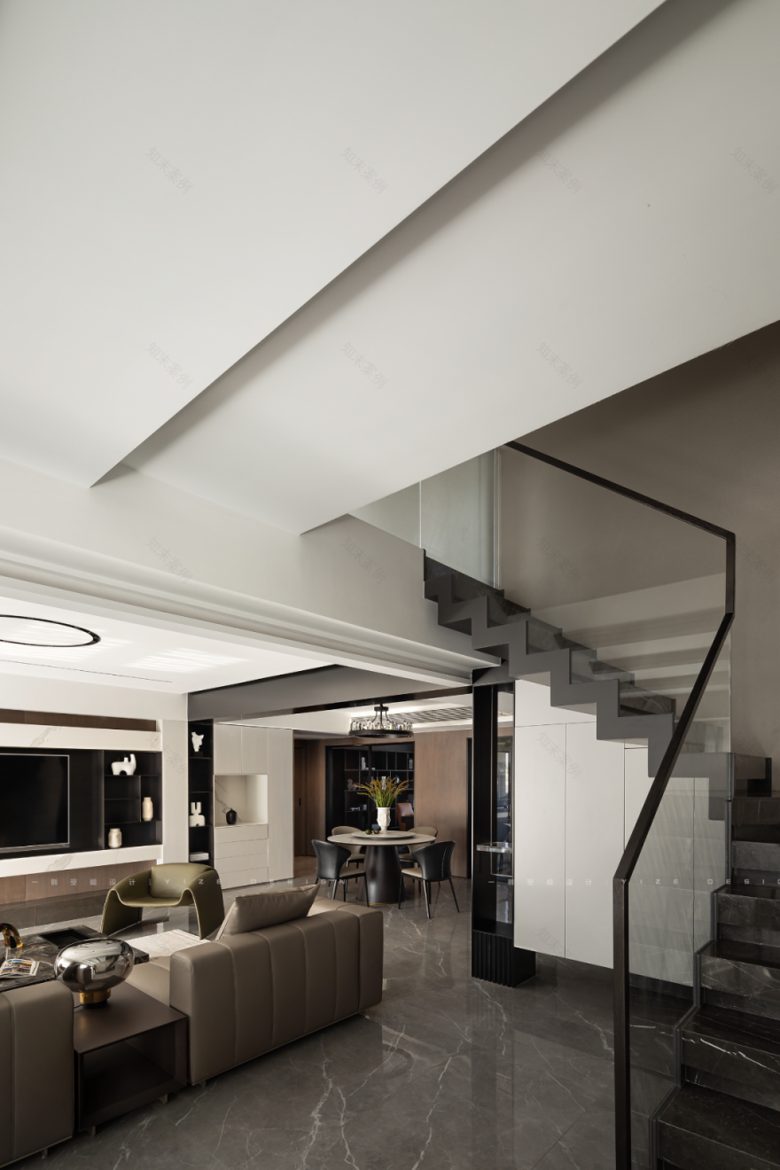 水墨韵律 · 杭州 250㎡现代跃层设计丨中国杭州-26