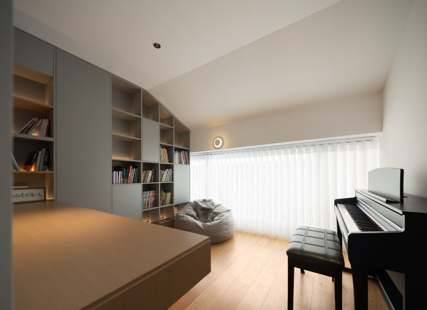 老宅新生 · 江苏南通顶楼复式变形记丨中国南通-102