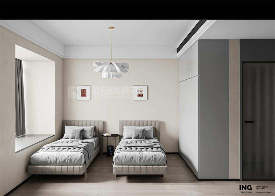 海航豪庭南苑现代简约设计丨中国海口丨海南华浔品味装饰公司-26