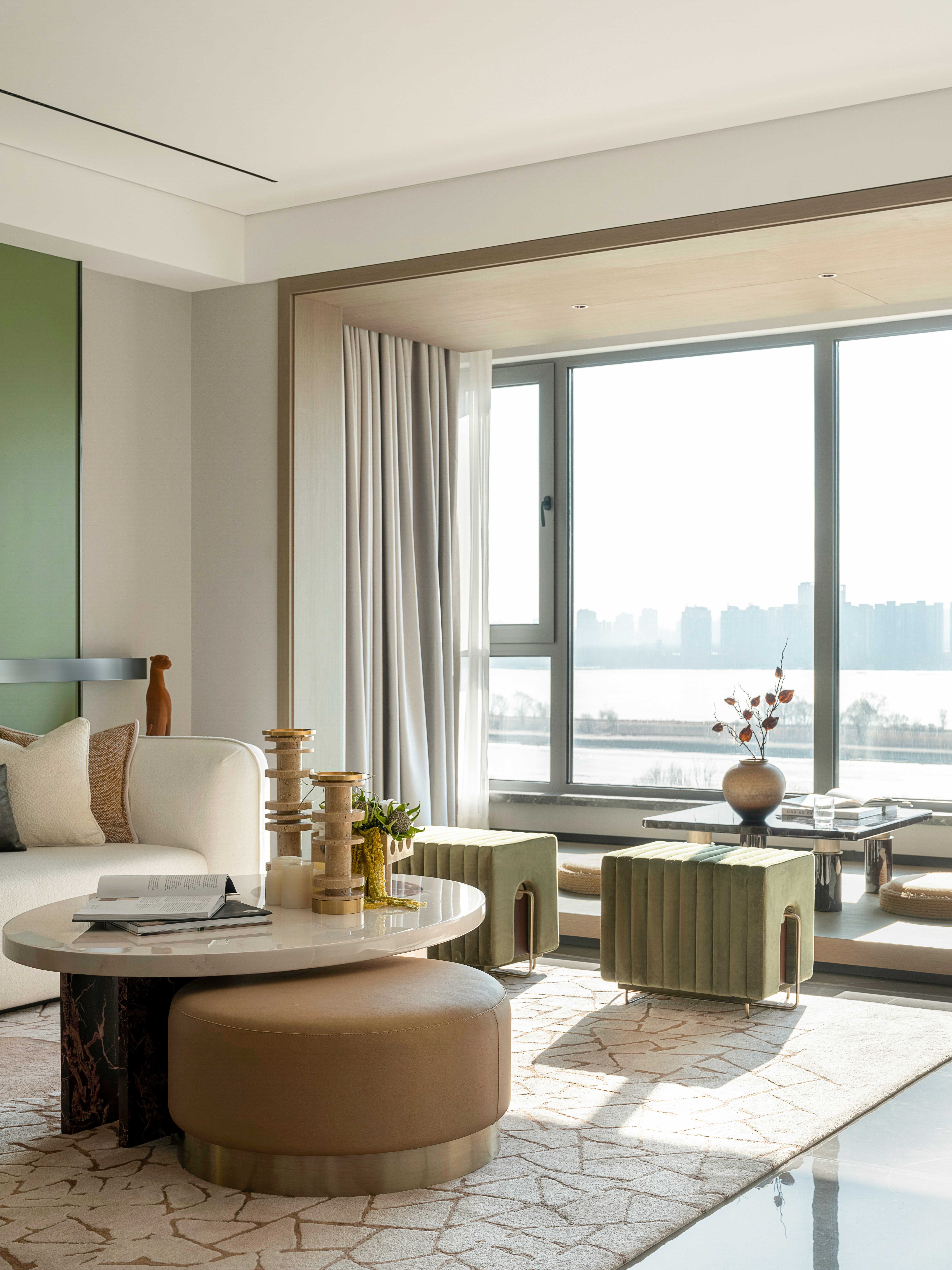 现代简约 135㎡样板间丨中国深圳丨深圳三石 SZSD-1