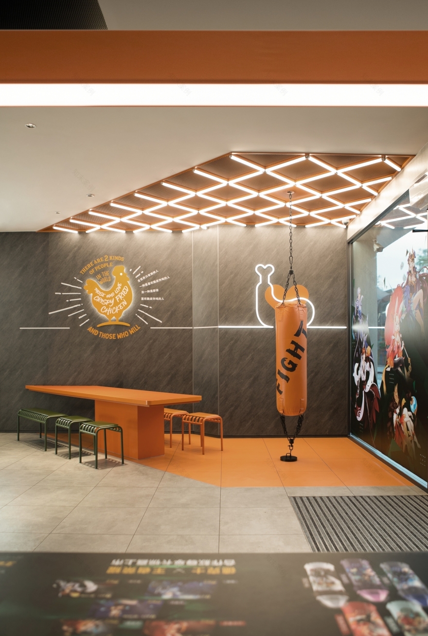 德克士成都蛟龙港店 · 运动主题餐厅设计丨中国成都-12