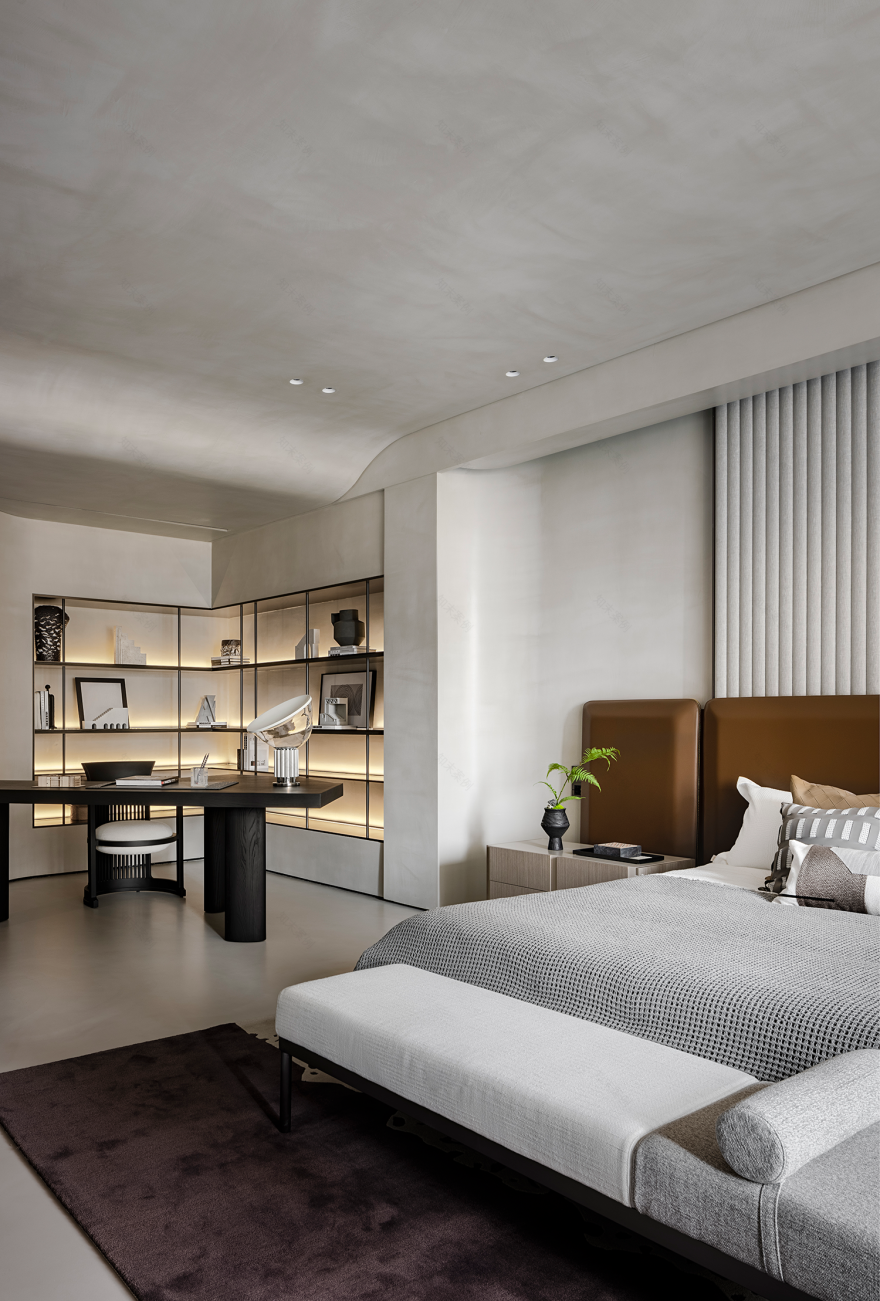 山东临沂圣兰菲诺 360㎡大平层设计丨中国临沂丨唐忠汉-19