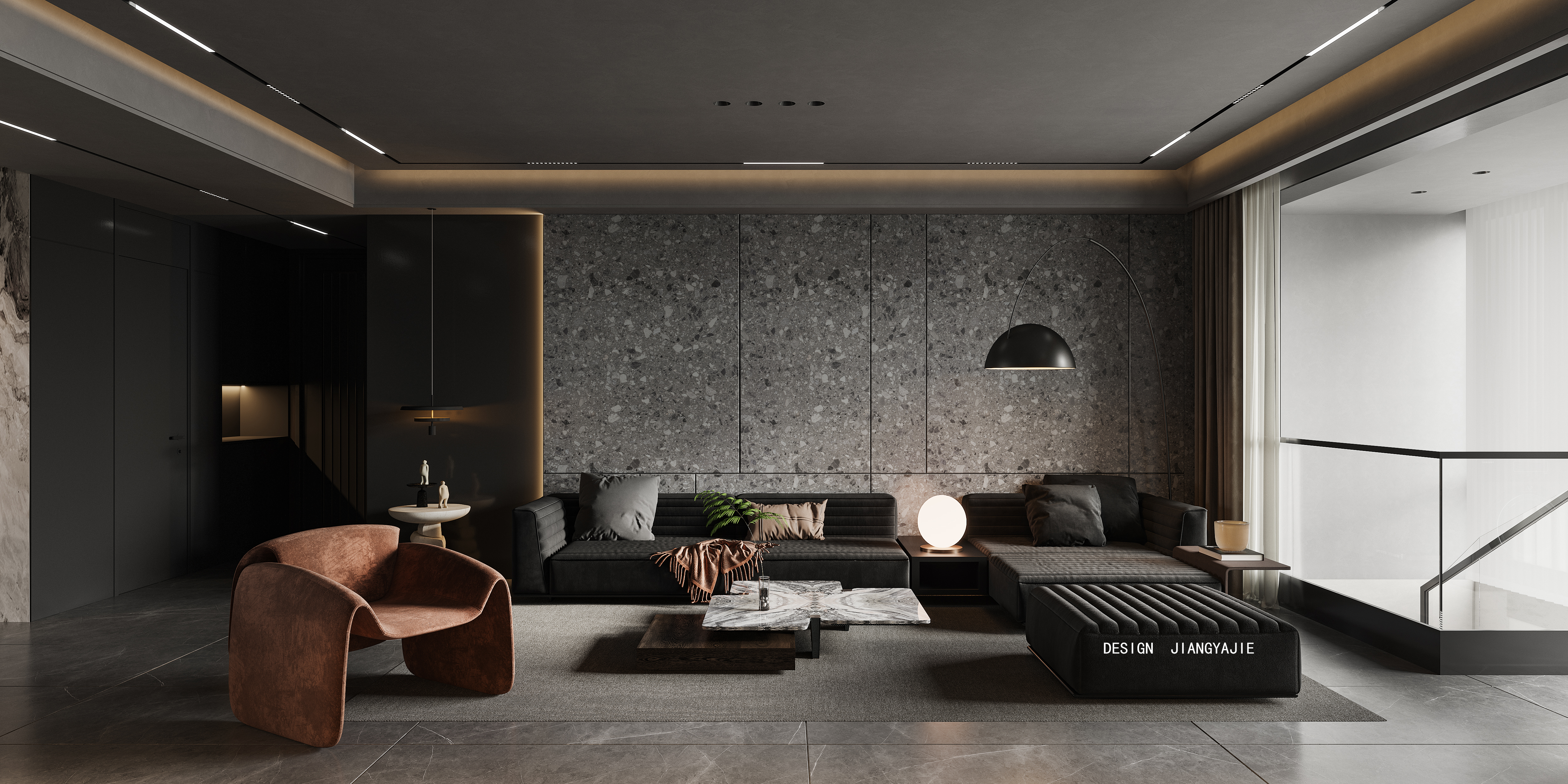 380平极致暗黑风格·下叠复式-2