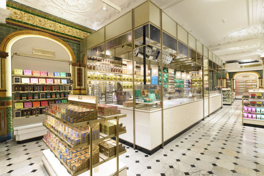 David Collins│Harrods Chocolate Hall-1