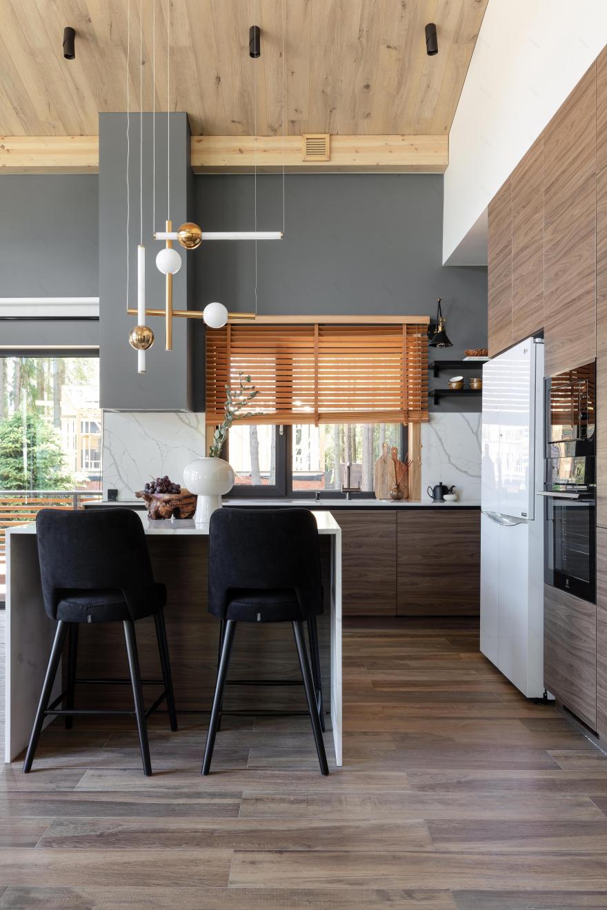 俄罗斯森林乡间别墅丨Lampa Design Studio-10