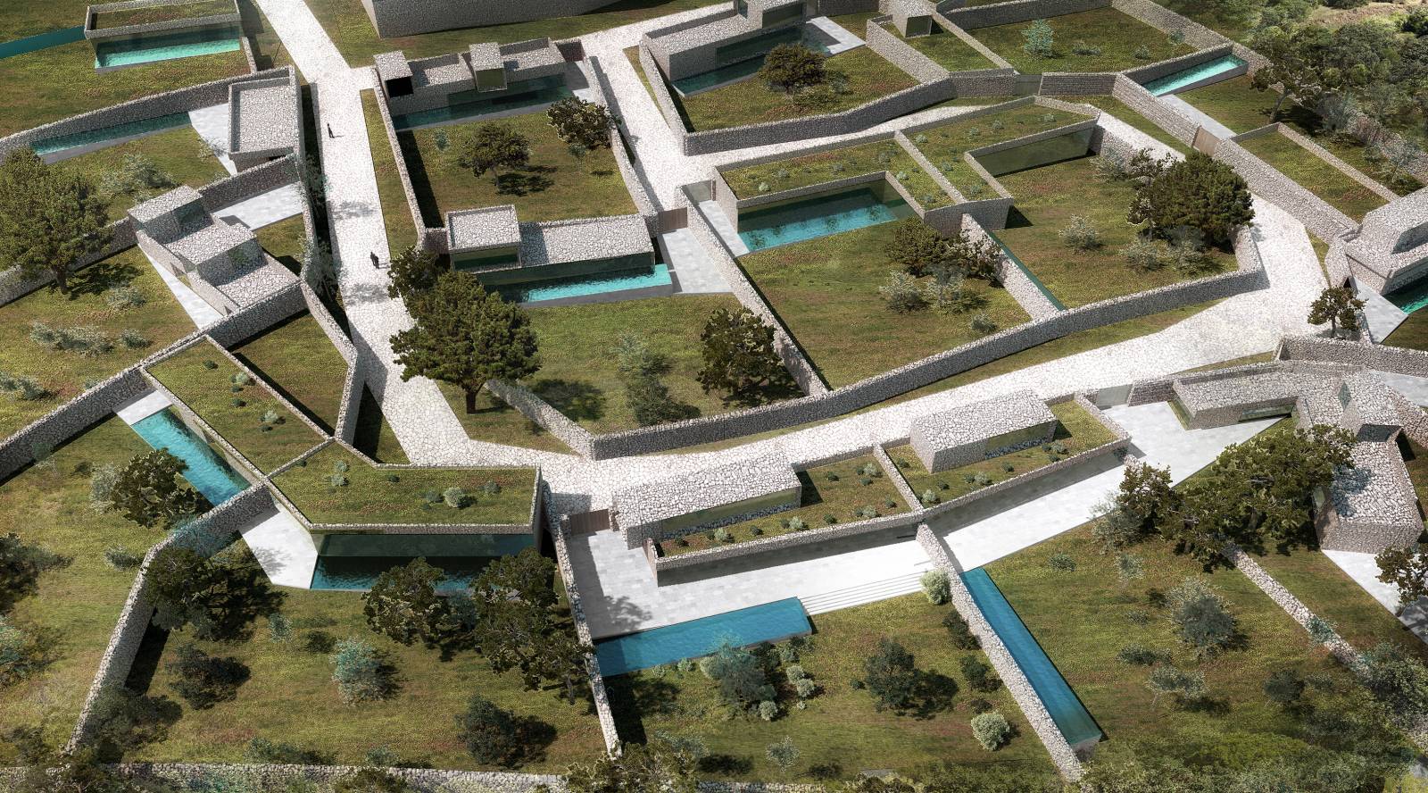 Jean Nouvel│Ecological district and Rassuen Golf Course — Ateli-10