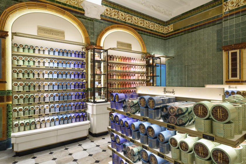 David Collins│Harrods Chocolate Hall-2