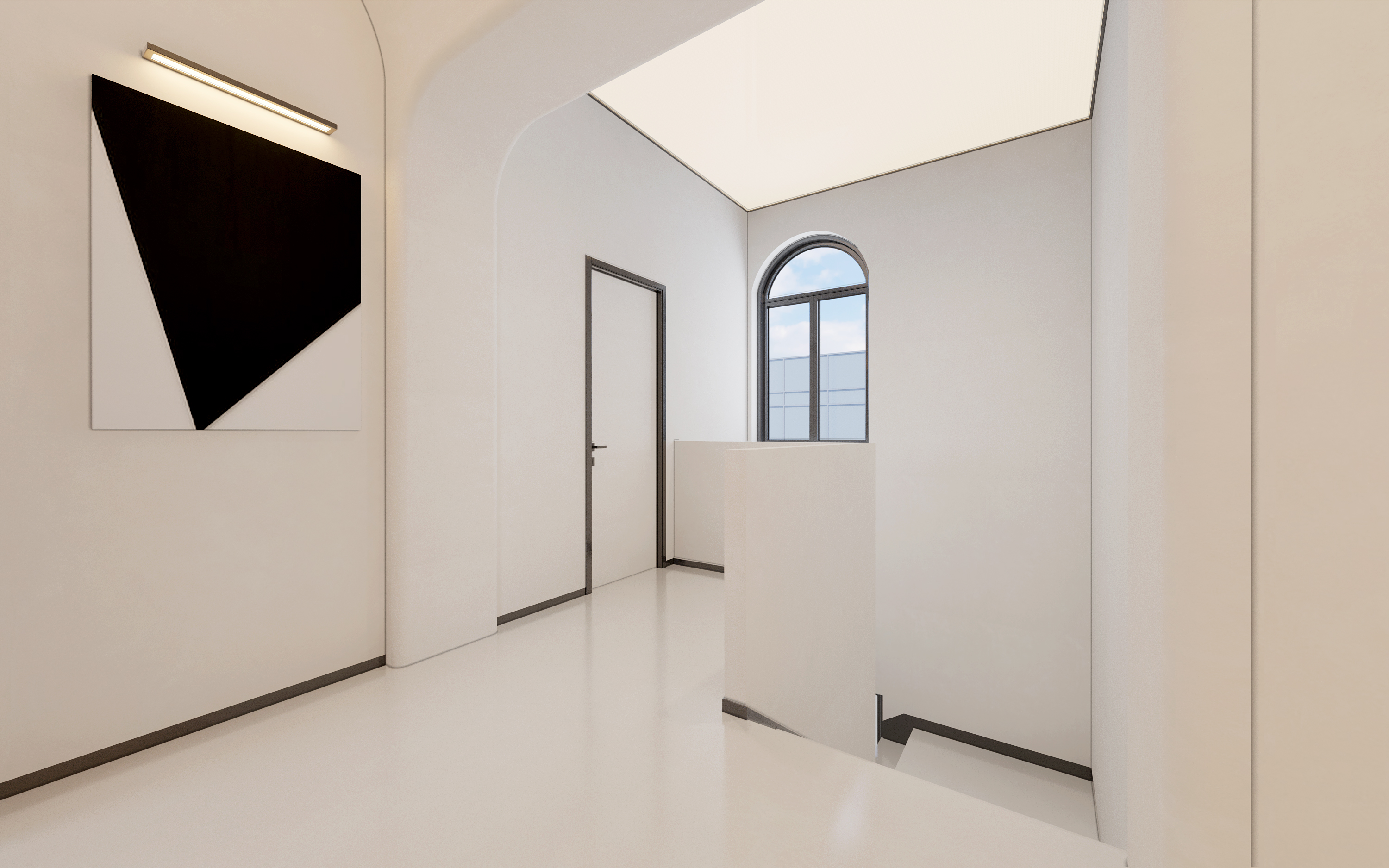 吾澈音乐极简空间设计-12