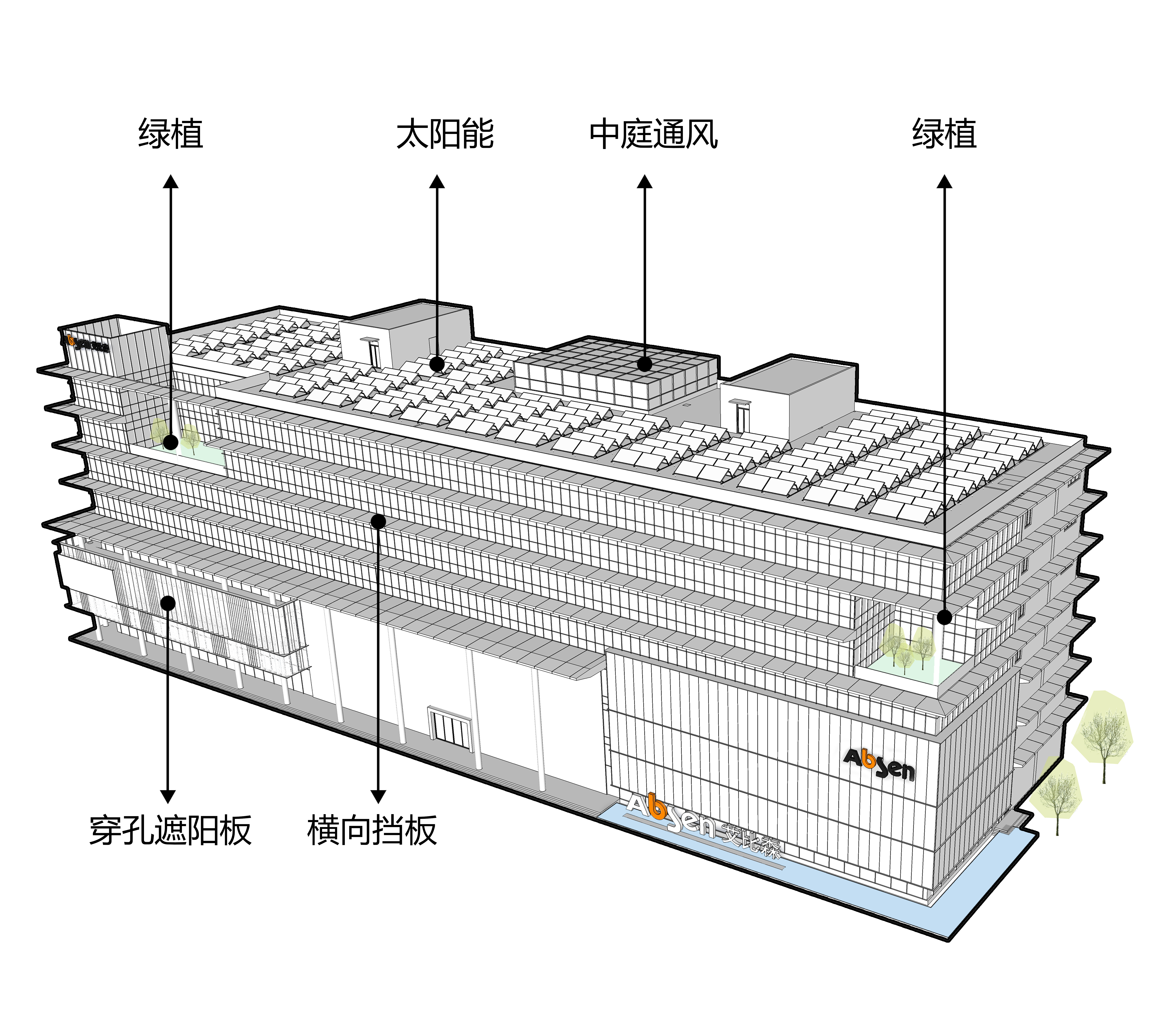 艾比森东江智造中心研发大楼丨中国惠州丨深圳界汐设计有限公司-48