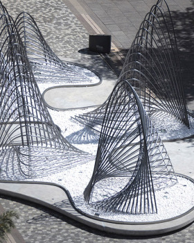 城寻山水 &  香港艺术馆三部曲公共艺术装置/寻找山,水,城之间