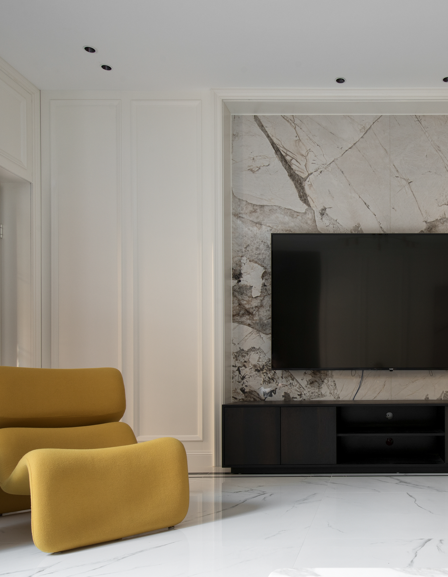 融信大卫城轻奢法式宅邸丨中国福州丨合物空间设计-12