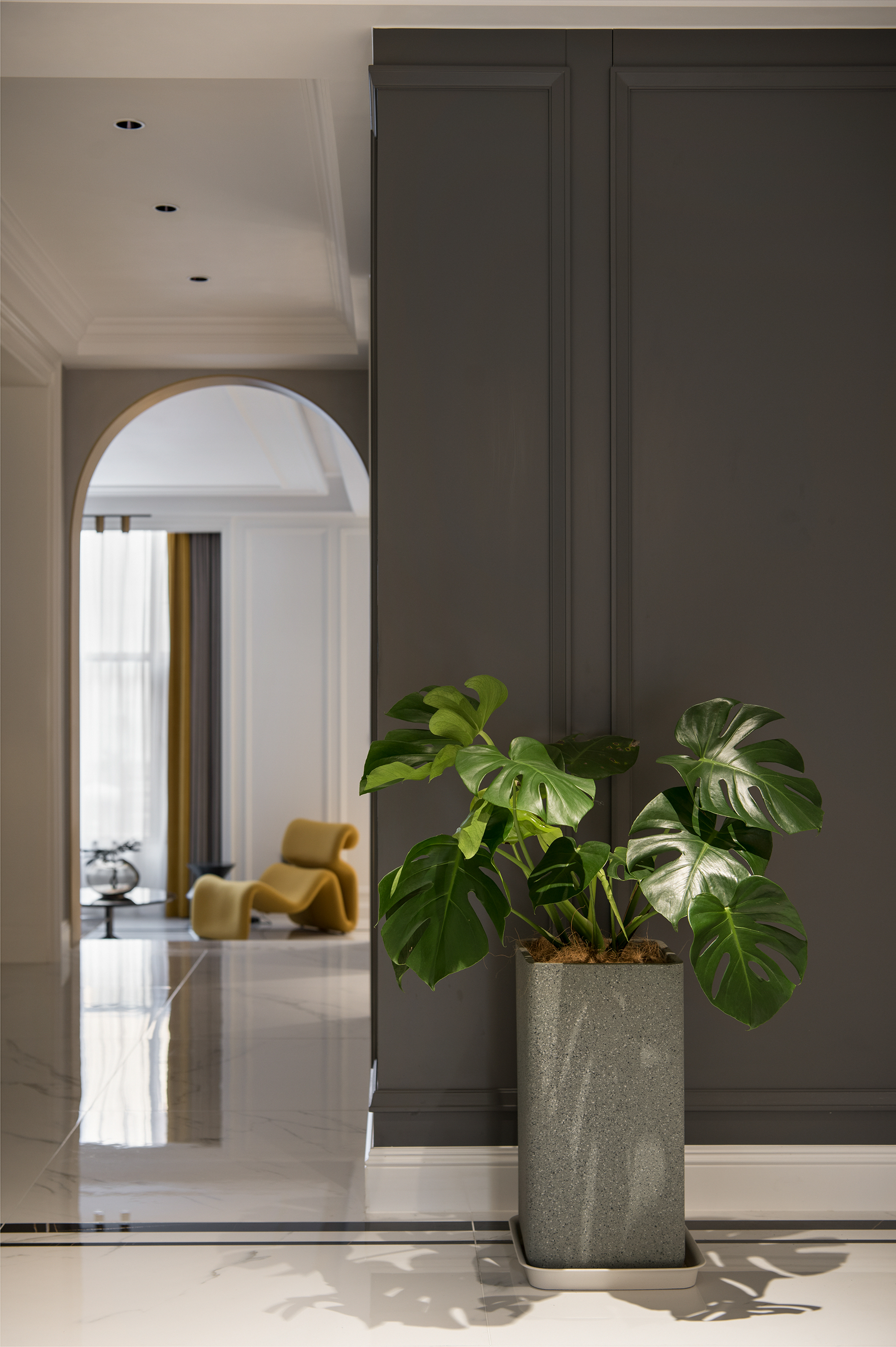 融信大卫城轻奢法式宅邸丨中国福州丨合物空间设计-9