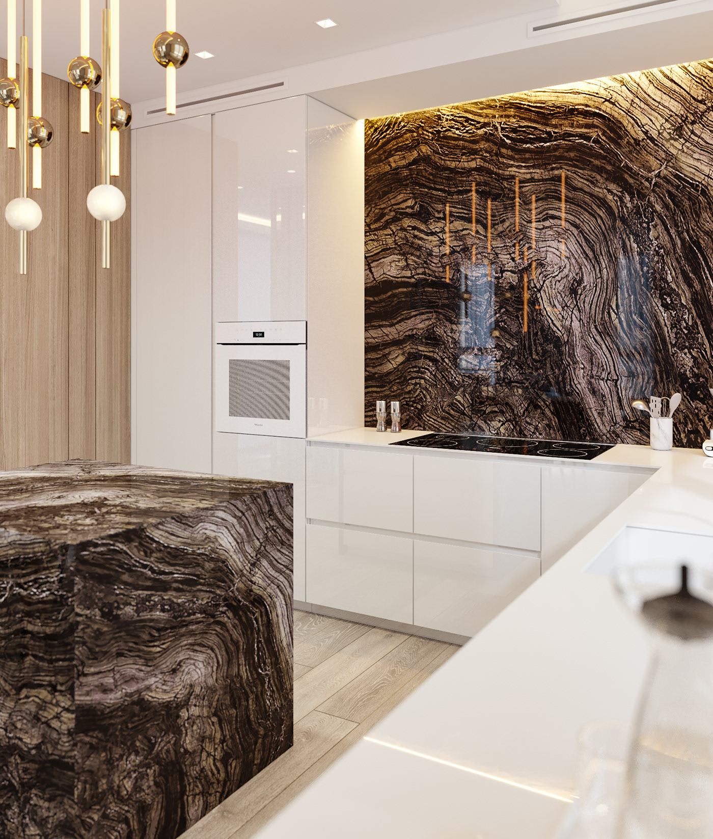 国外公寓（格拉夫奥洛夫,圣彼得堡）设计丨俄罗斯圣彼得堡-11