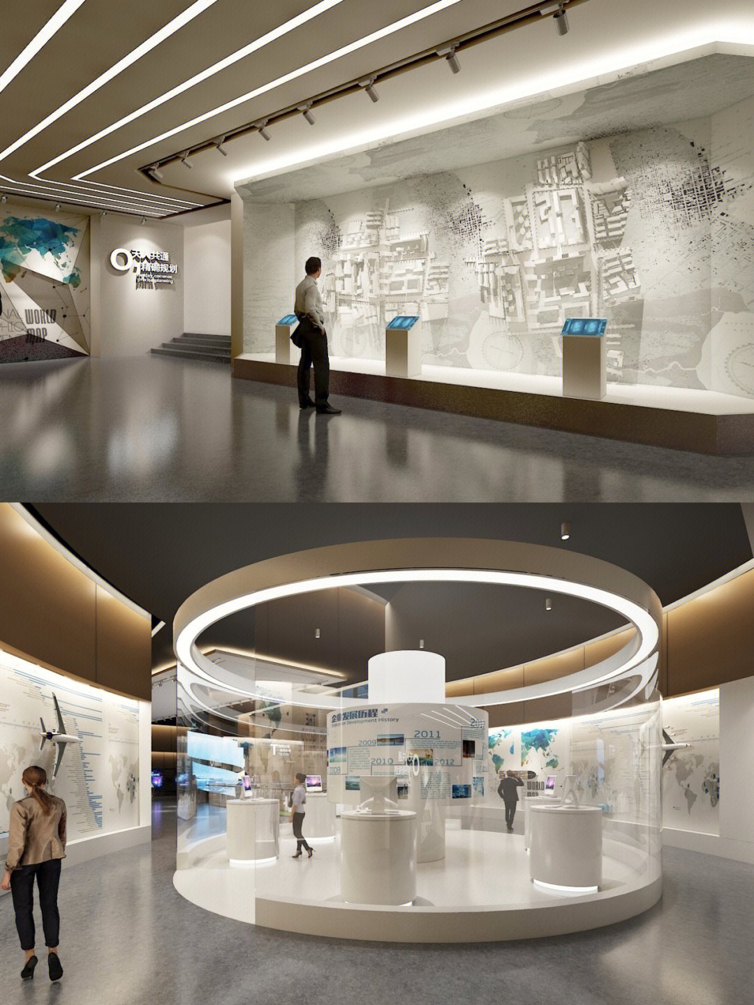 智慧物流企业展厅-1